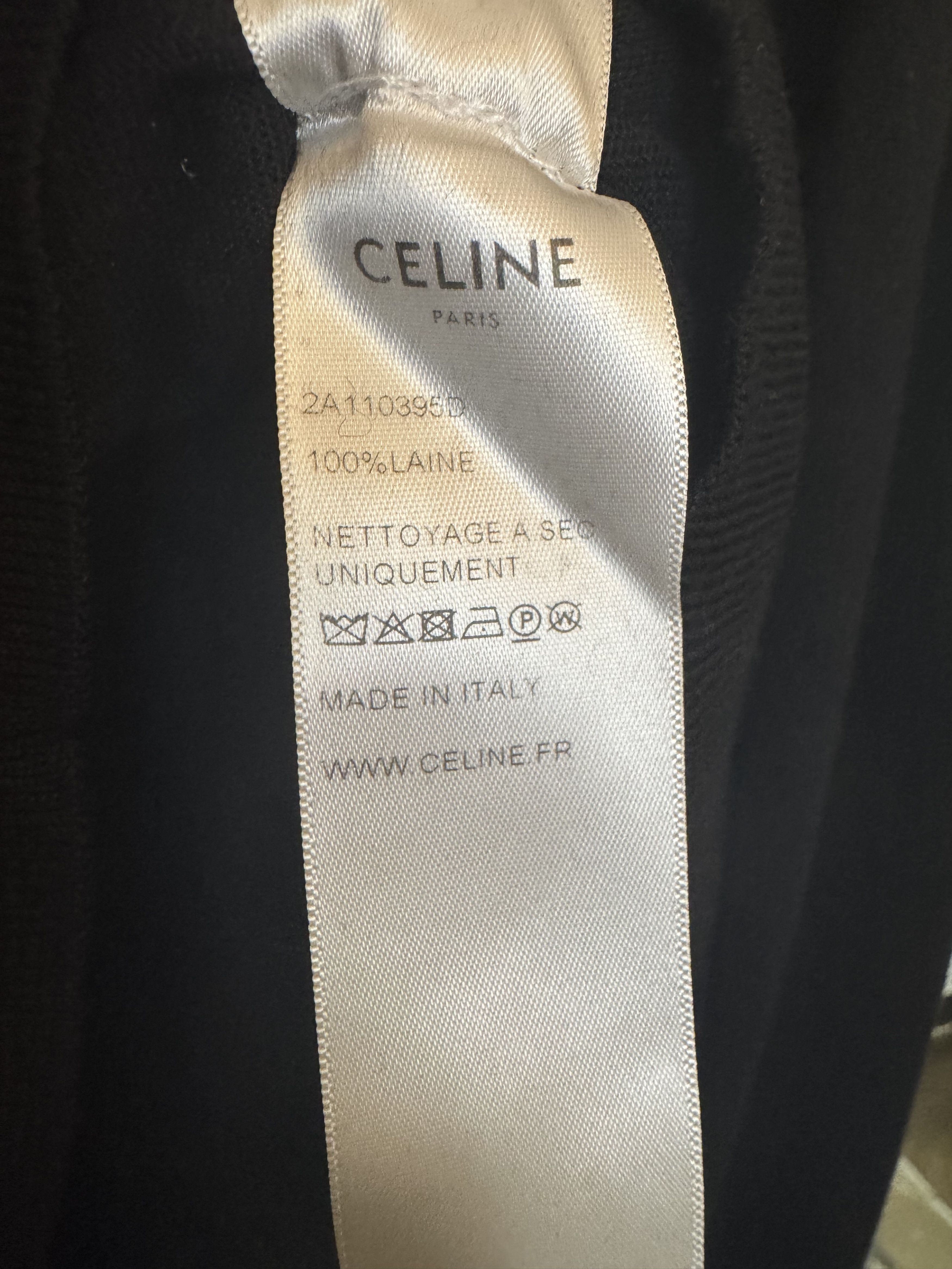 Celine POLO SWEATER IN WOOL Size US M / EU 48-50 / 2 - 6 Thumbnail