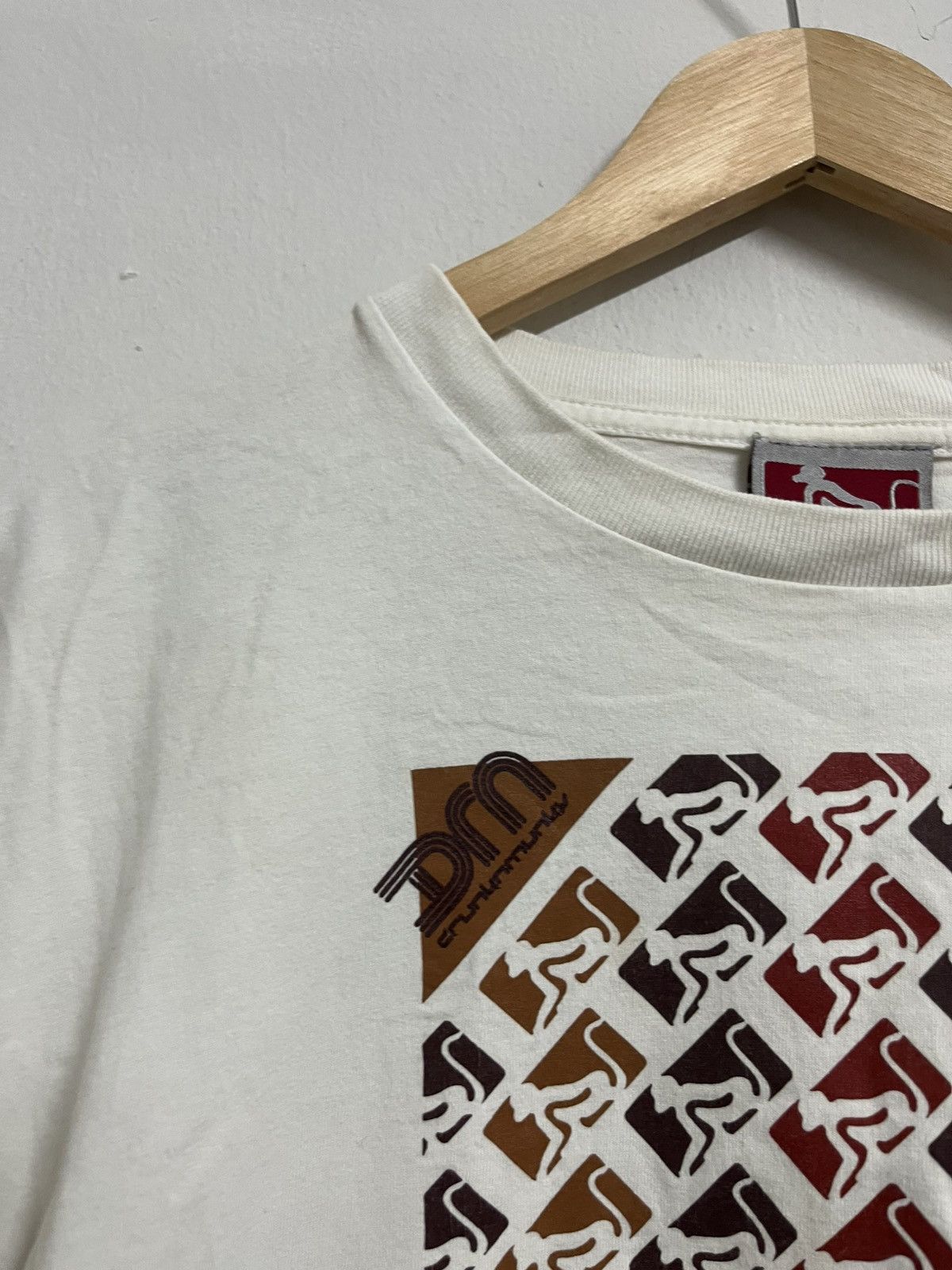 DrunknMunky 💥Vintage 90s Streetwear Drunkn Munky USA Skates Tee Size US L / EU 52-54 / 3 - 5 Thumbnail