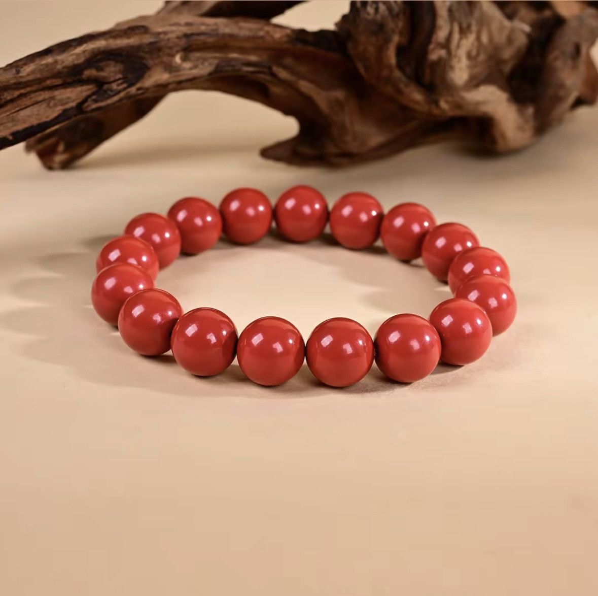Other Red Cinnabar Bracelet Size ONE SIZE - 2 Thumbnail