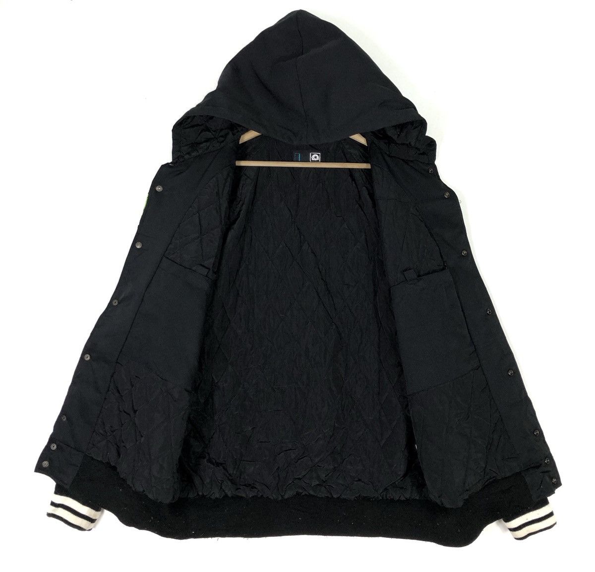 Japanese Brand RARE🔥JAPAN STREETWEAR MAGICAL MOSH MISFITS HOODED VARSITY Size US L / EU 52-54 / 3 - 3 Thumbnail