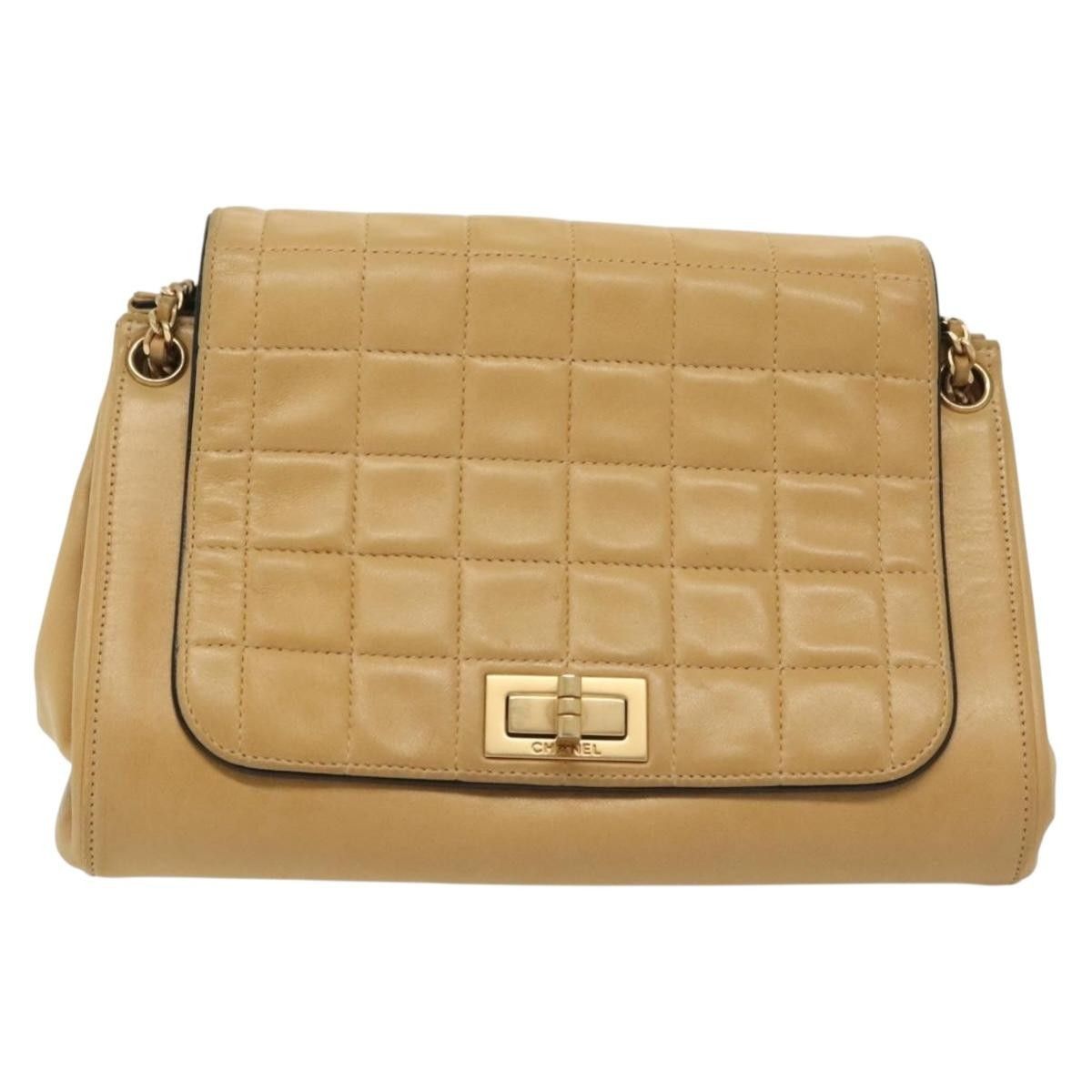 Chanel Chanel Chocolate Bar Flap Bag Quilted Lambskin Size ONE SIZE - 1 Thumbnail
