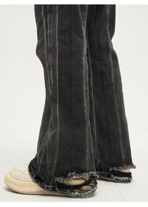 VIBE Baggy streetwear y2k flared ripped jeans pants wide leg Size US 32 / EU 48 - 8 Thumbnail