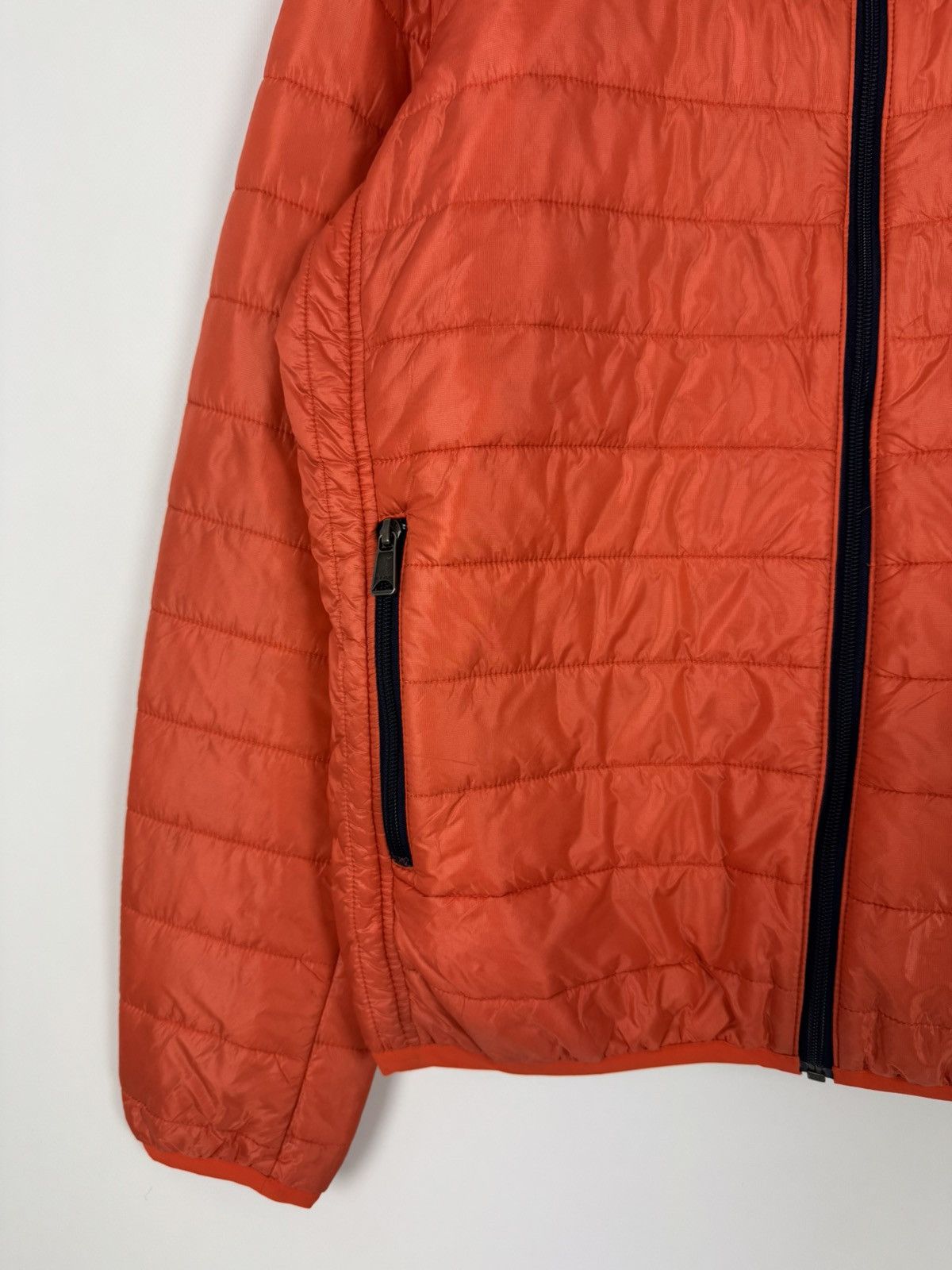 Napapijri Napapijri Quilted Orange Light Jacket Size US L / EU 52-54 / 3 - 7 Thumbnail