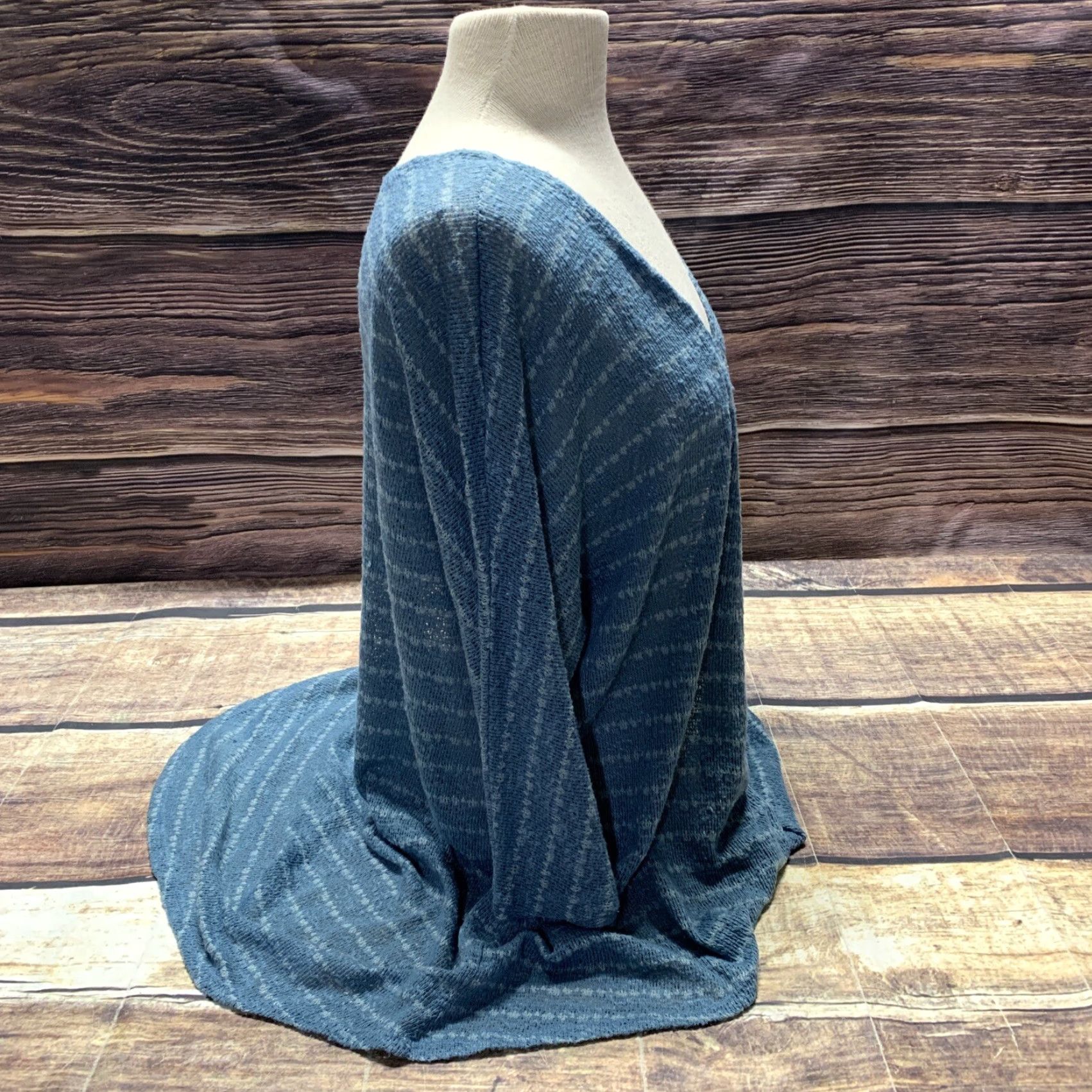 Vintage LULAROE Teal Shrug Open Cardigan Sweater 3/4 Sleeve Size Small Womens Size S / US 4 / IT 40 - 7 Thumbnail