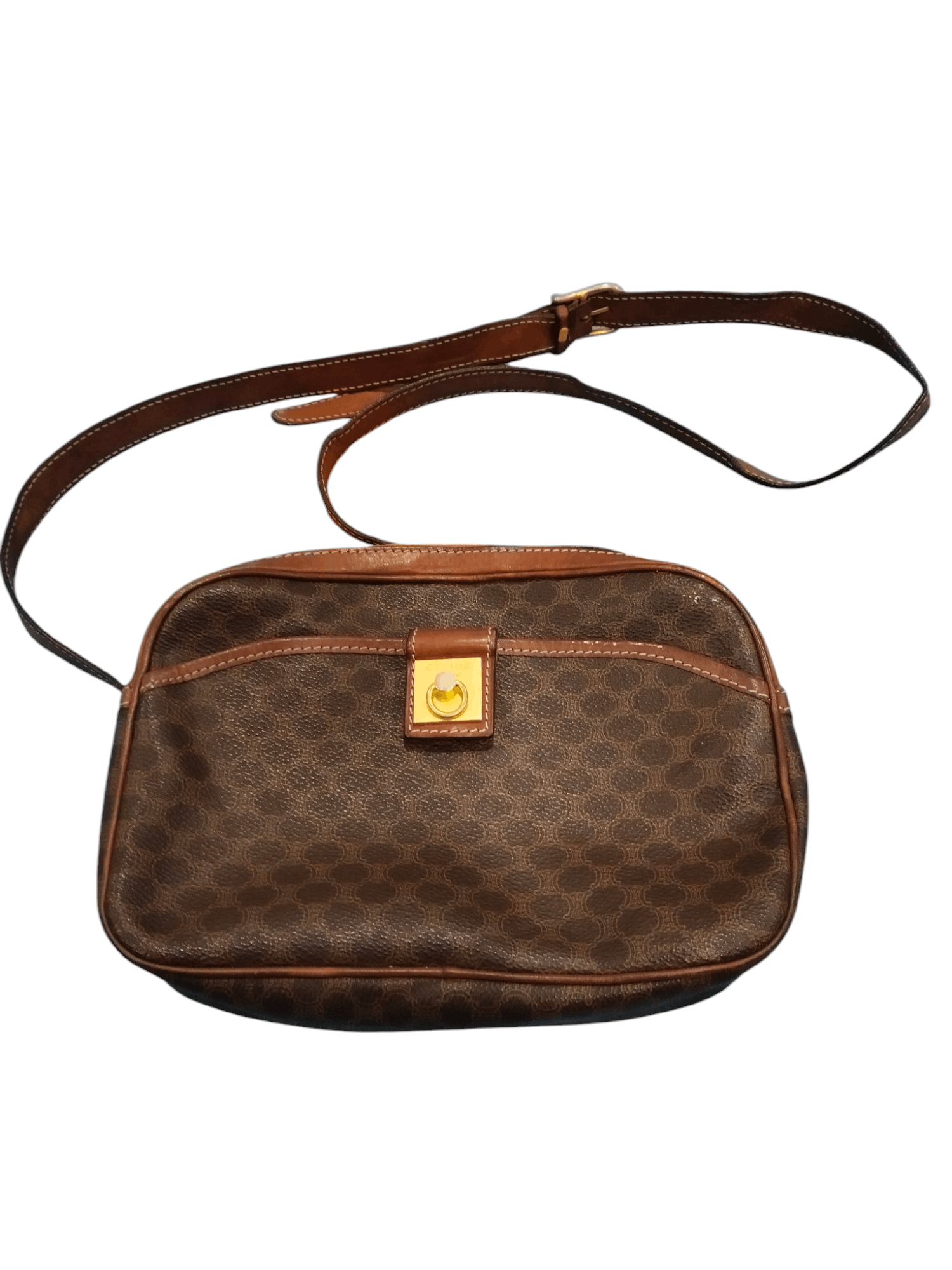 Celine × Vintage Vintage Celine Leather Crossbody Bag Size ONE SIZE - 1 Thumbnail