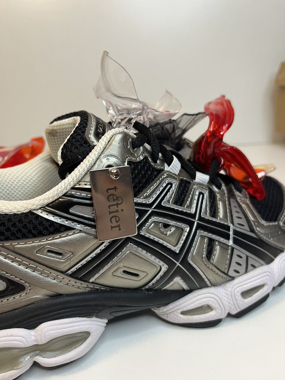 Asics Asics x Florence Tétier Gel Nimbus 9 Black Size US 7 / IT 37 - 6 Thumbnail