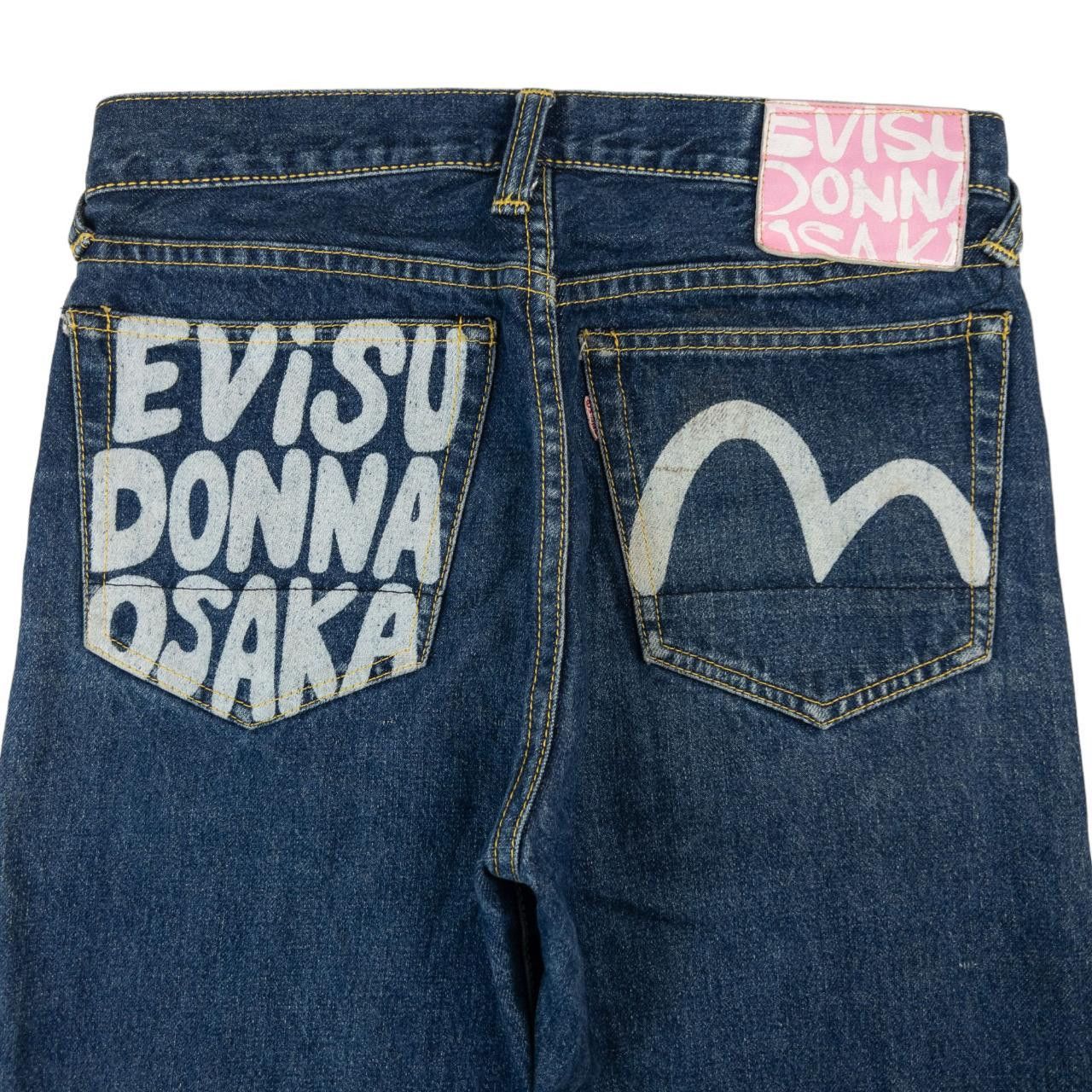 EVISU 刺繍デザイン DONNA OSAKA デニム　ジーンズ　ジーパン Evisu Donna Osaka | Grailed