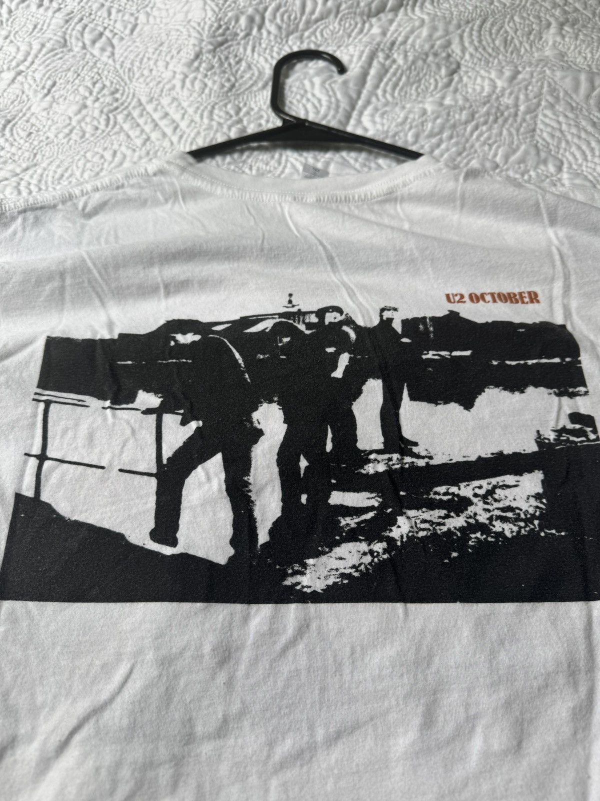 Japanese Brand × Next Level Apparel × Vintage Vintage U2 October band tee Size US XL / EU 56 / 4 - 3 Thumbnail