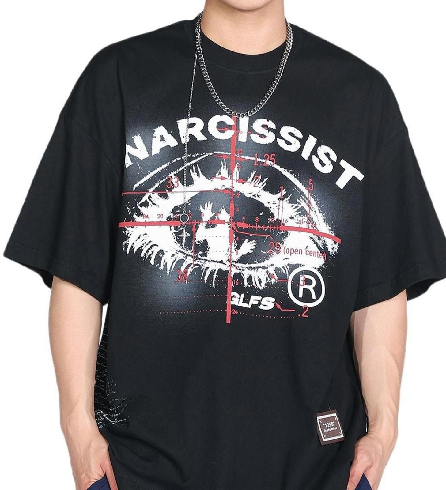 Vintage Narcissist Eye Graphic Tee Size US L / EU 52-54 / 3 - 5 Thumbnail
