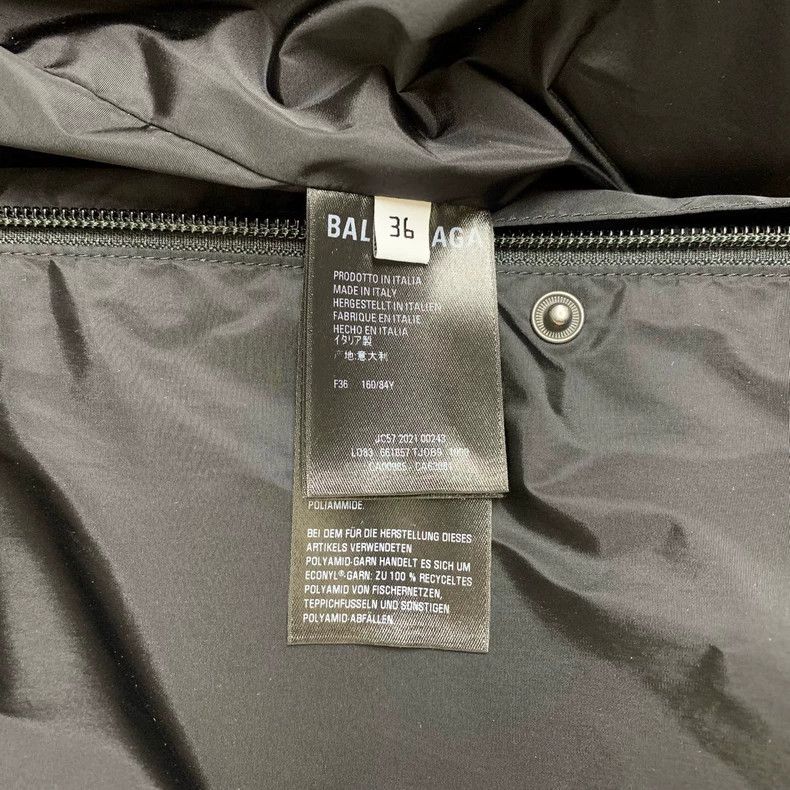 Balenciaga Balenciaga size 36 Black Coach Jacket Size S / US 4 / IT 40 - 6 Thumbnail