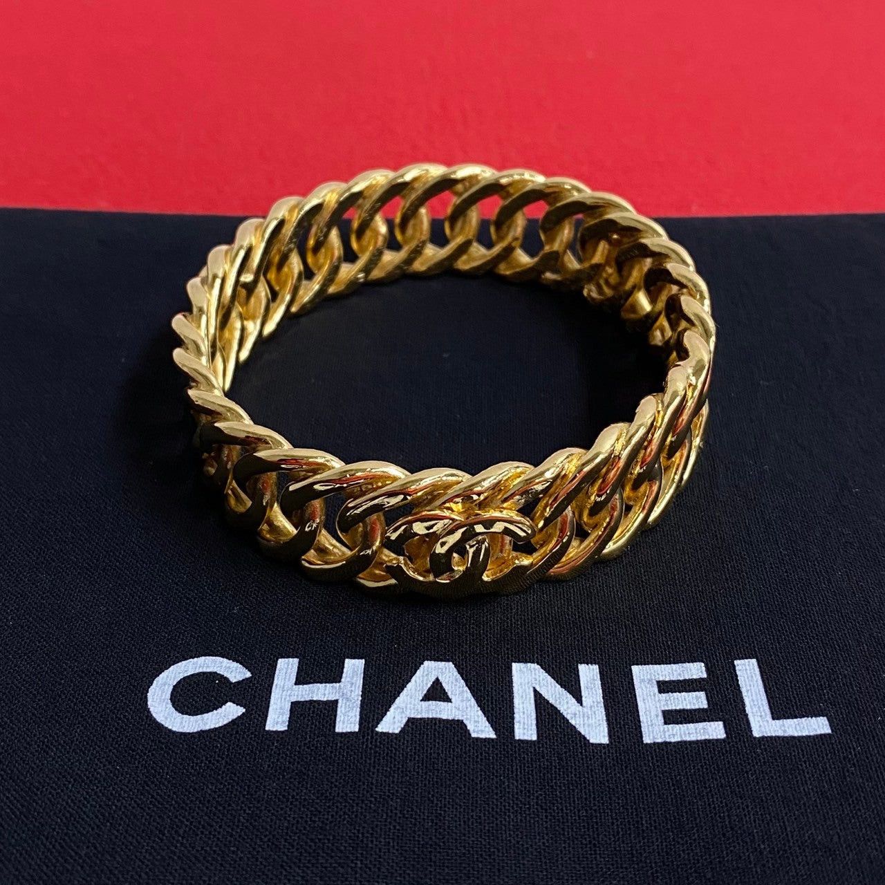 Chanel Chanel Bracelet Gold Plated Size ONE SIZE - 1 Thumbnail