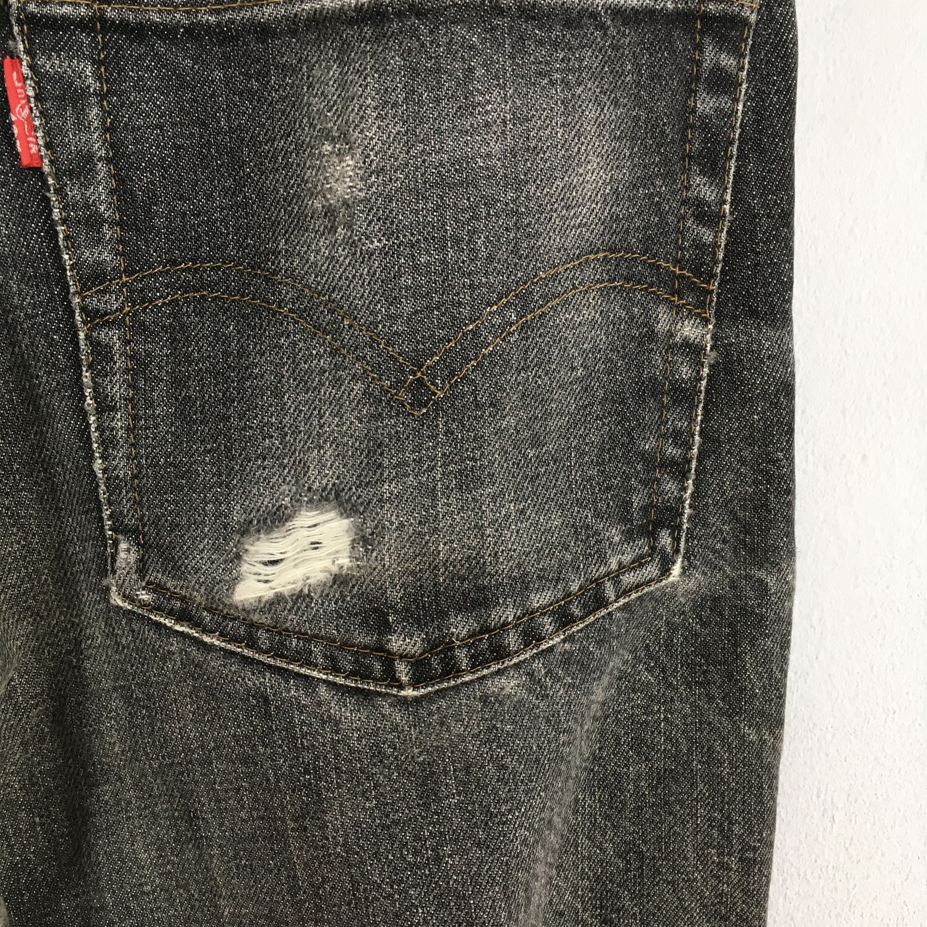 Jean × Levi's × Vintage Size 30x31 Vintage Levi's 603 Faded Black Jeans Size US 30 / EU 46 - 15 Thumbnail