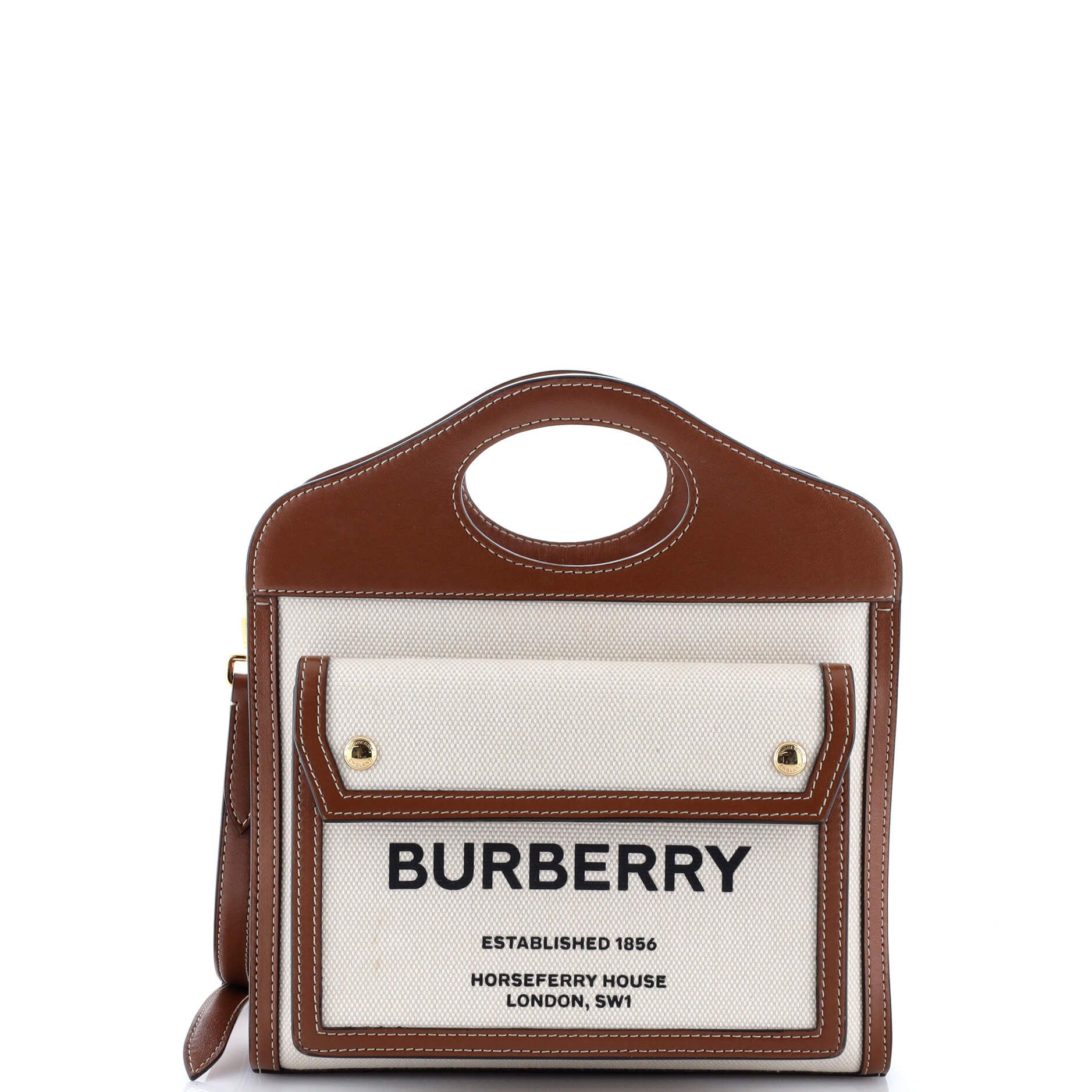 Burberry Logo Pocket Tote Size ONE SIZE - 1 Thumbnail