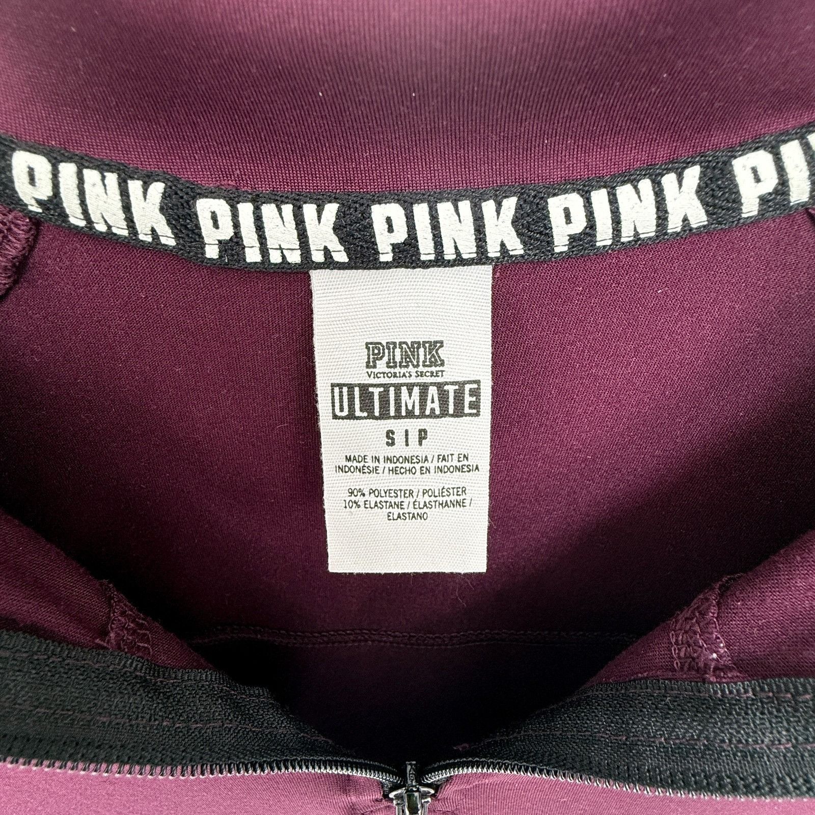 Victoria's Secret PINK Victoria Secret Ultimate Quarter Zip Athletic Pullover Size S / US 4 / IT 40 - 4 Thumbnail