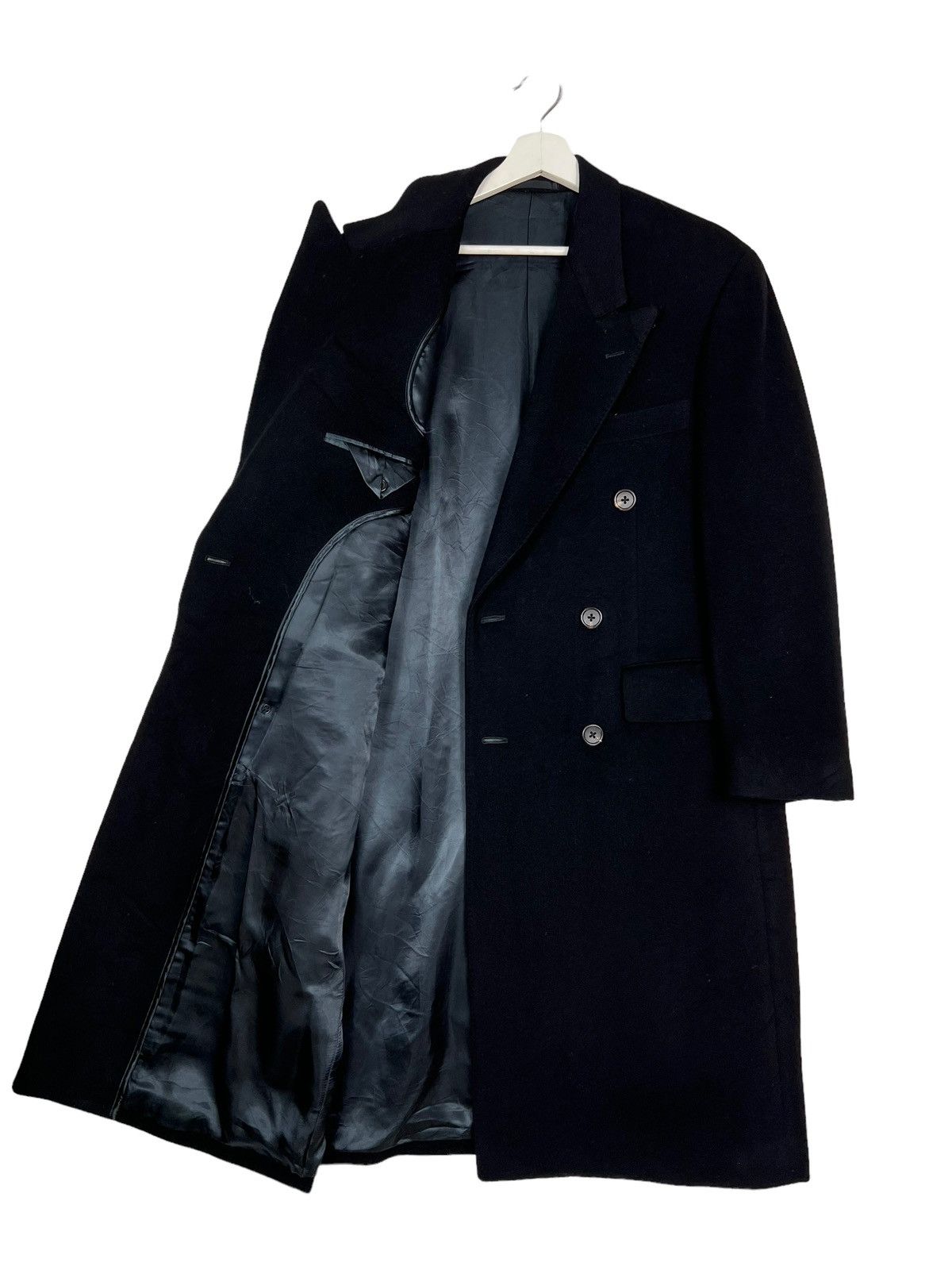 Other 🔥 BOLDFACE DOUBLE BREASTED CASHMERE OVERCOAT Size US L / EU 52-54 / 3 - 4 Thumbnail
