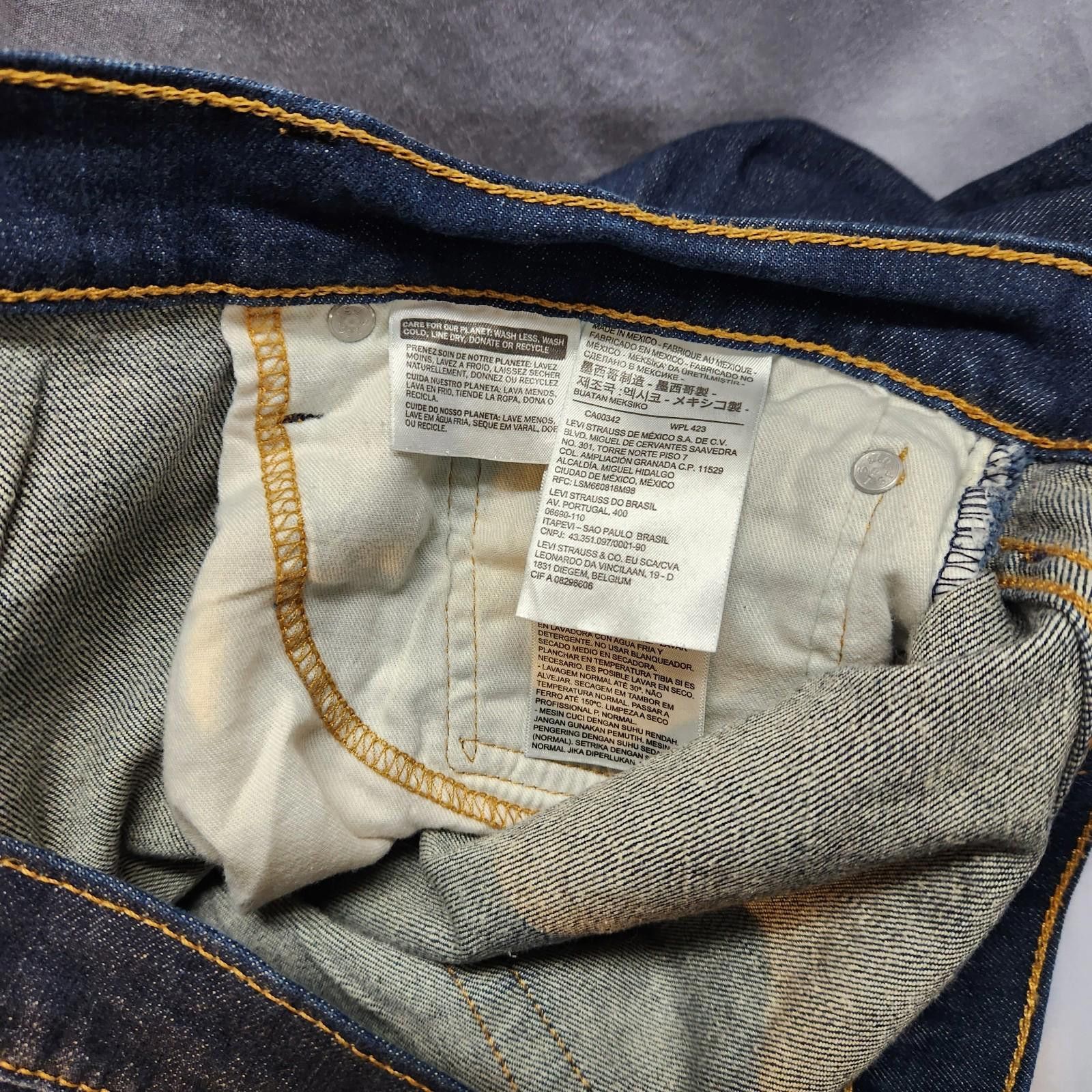 Levi's Levis 502 Blue Jeans Size 36x32 Size US 36 / EU 52 - 9 Thumbnail