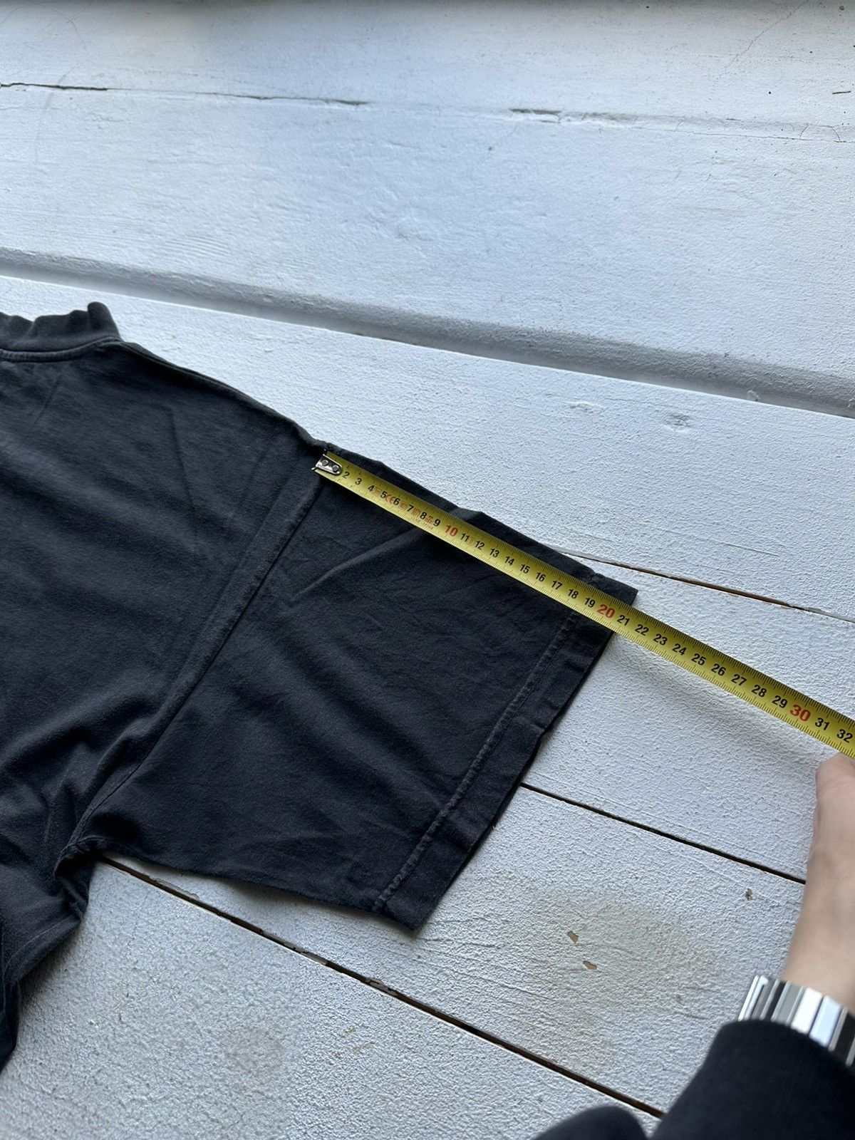 Japanese Brand × Vintage 🚨Vintage 80s Japanese Style Faded Blank Tee shirt Y2K rare Size US L / EU 52-54 / 3 - 10 Thumbnail