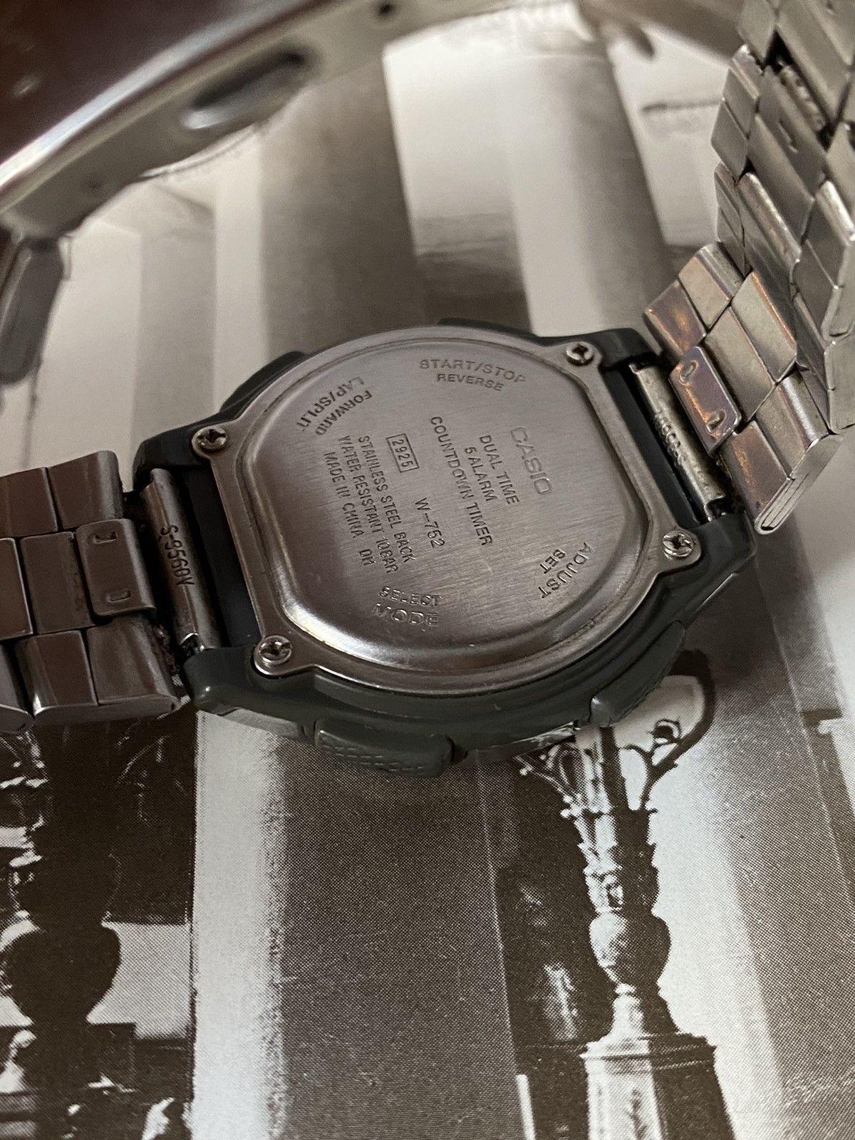 Casio Casio Illuminator W-752 Retro Vintage Watch Size ONE SIZE - 6 Thumbnail