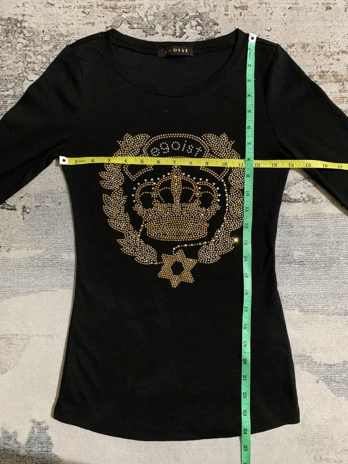 If Six Was Nine × In The Attic × PPFM Undefined Poem Glitter y2k Longsleeve Size US S / EU 44-46 / 1 - 5 Thumbnail