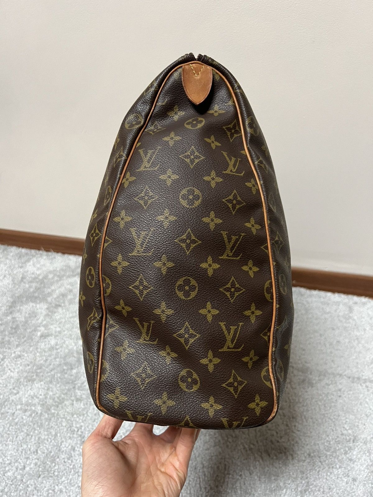 Louis Vuitton Louis Vuitton Flanery 50 Brown Monogram Shoulder Bag Size ONE SIZE - 8 Thumbnail