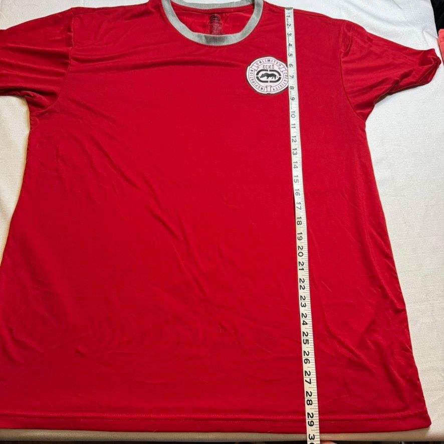 Ecko Unltd. Ecko Unltd Red Y2K Graphic T Shirt XL Streetwear Logo Tee Size US XL / EU 56 / 4 - 7 Thumbnail