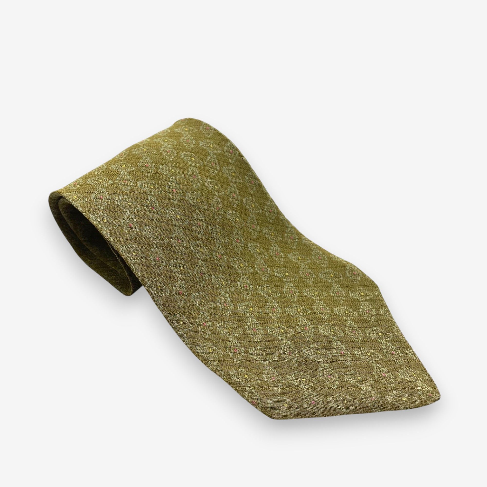 Giorgio Armani Vintage Giorgio Armani SILK Necktie Cravate Pure Silk Size ONE SIZE - 1 Thumbnail