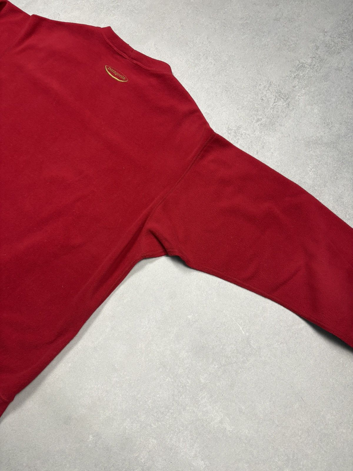 Patagonia Vintage 90s Patagonia Synchilla Fleece Crewneck Red XL USA Size US XL / EU 56 / 4 - 3 Thumbnail
