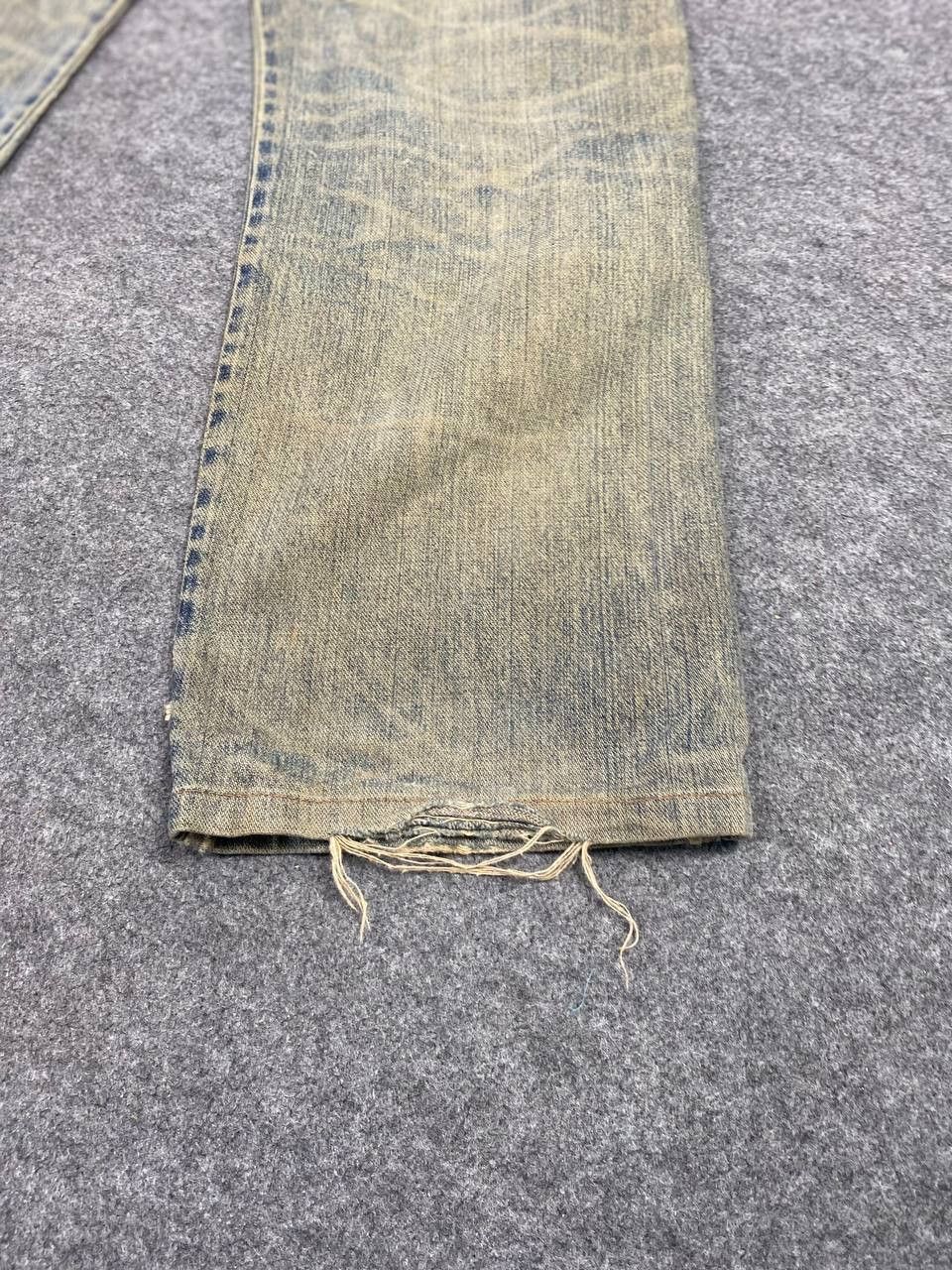 Vintage vintage wrangler distressed denim nice design Size US 32 / EU 48 - 6 Thumbnail