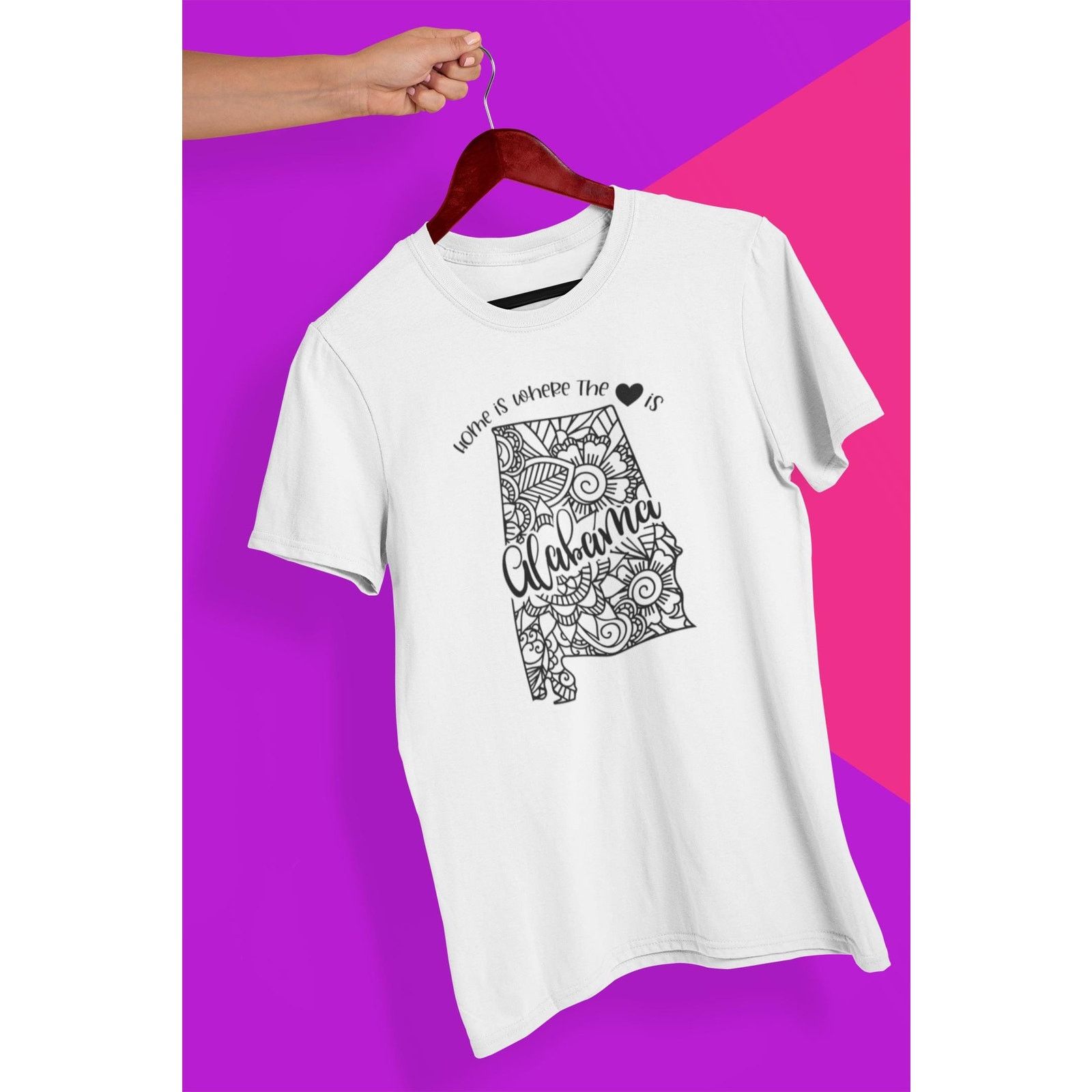 Unknown London Alabama Mandala Crew Neck T-Shirt Size XL / US 12-14 / IT 48-50 - 1 Thumbnail