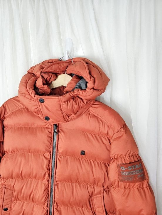 G-Star G-Star Raw G-Whistler Padded Hooded Puff Jacket Orange Size US XXL / EU 58 / 5 - 9 Thumbnail