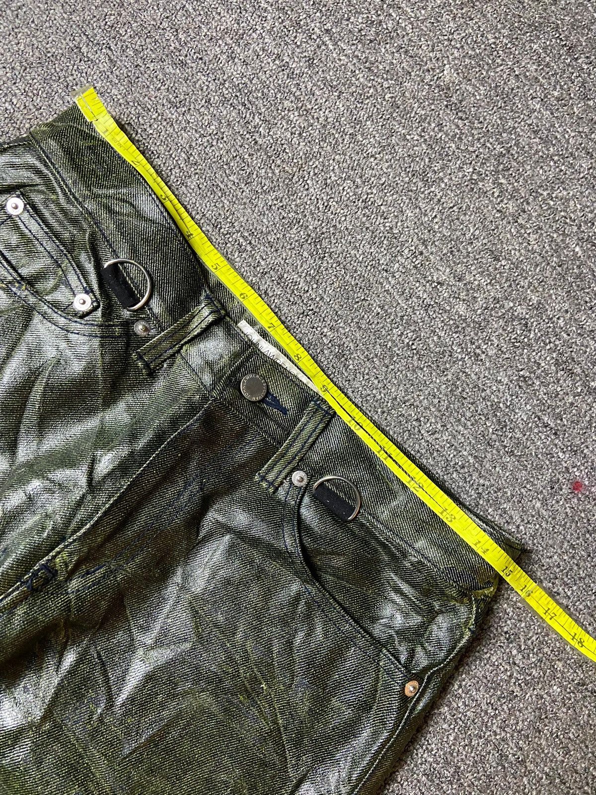 JOHN LAWRENCE SULLIVAN × Leather × Vintage John Lawrence Sullivan Cotton Leather Pants (121) Size US 30 / EU 46 - 9 Thumbnail