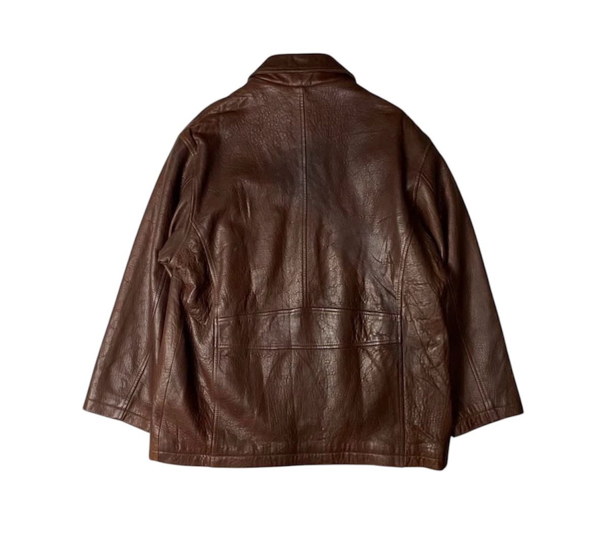Yves Saint Laurent Yves Saint Laurent Lather Jacket Size US L / EU 52-54 / 3 - 2 Thumbnail
