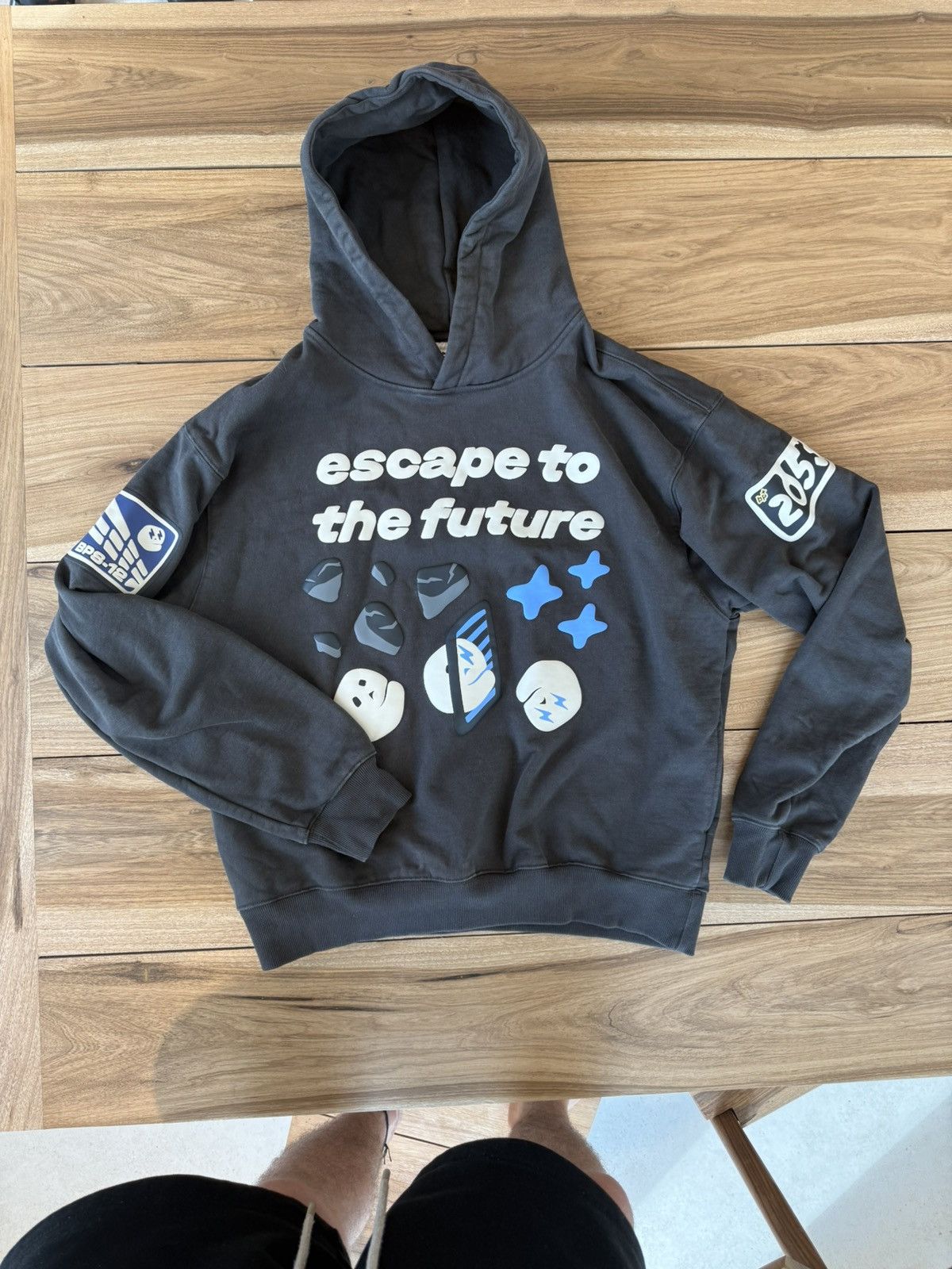 Broken Planet Broken Planet “Escape to the Future” Hoodie Black Size US XL / EU 56 / 4 - 2 Thumbnail