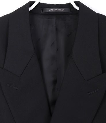 Balenciaga o1mt1gz1024 Slim Fit DB Jacket in Black Size US S / EU 44-46 / 1 - 7 Thumbnail