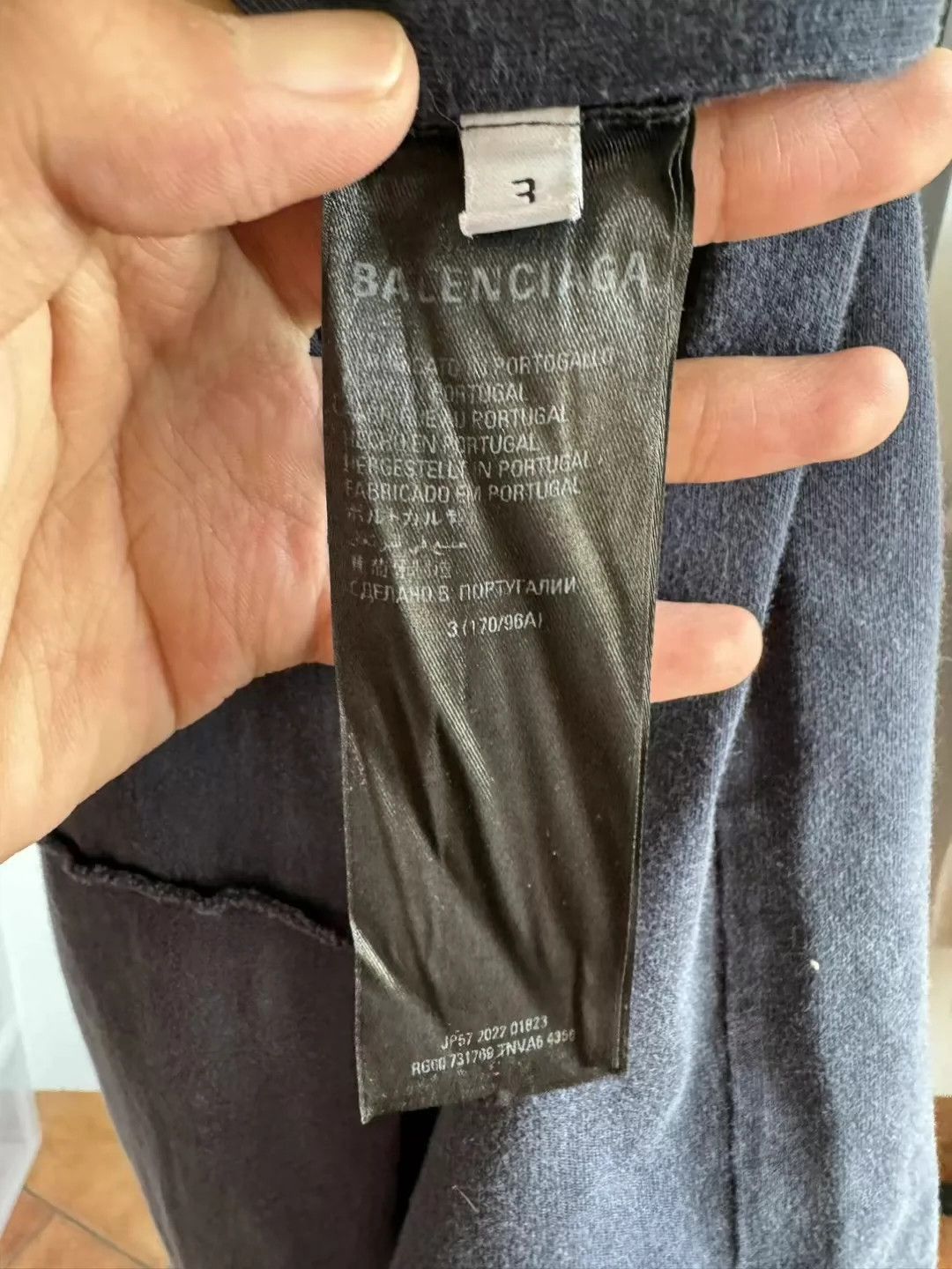 Balenciaga Balenciaga Balenciaga Adidas Blue Black Co branded Short S Size US L / EU 52-54 / 3 - 4 Thumbnail