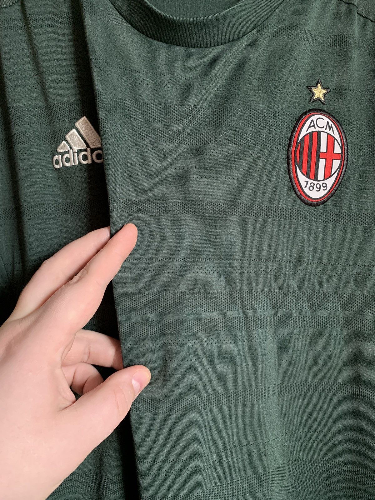 Adidas AC Milan Third Football Shirt Adidas Soccer Jersey Size XL Size US XL / EU 56 / 4 - 8 Thumbnail