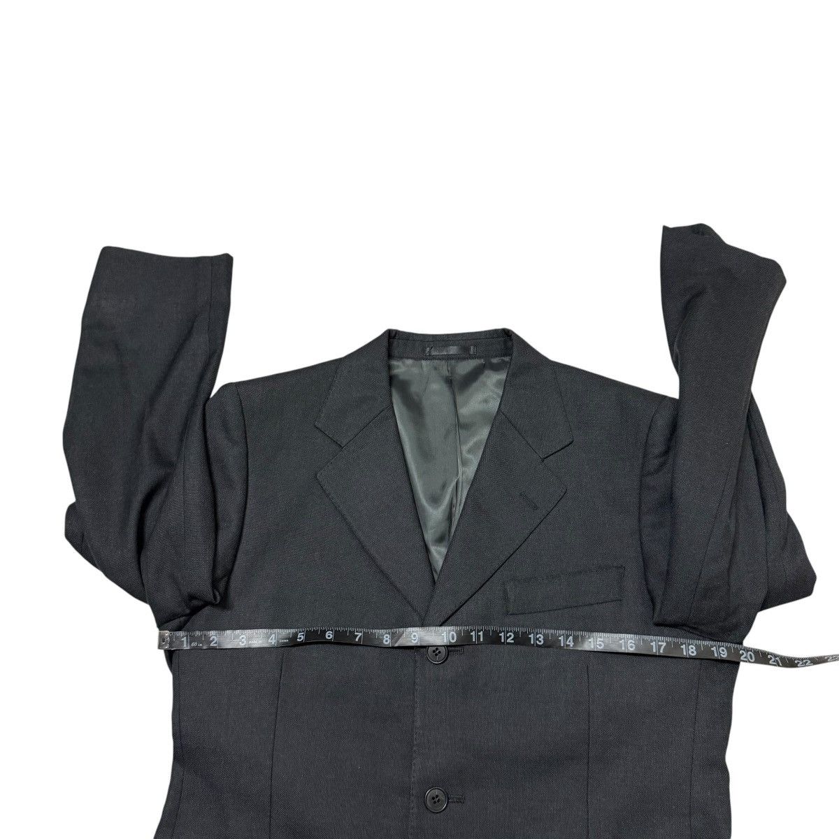 Yohji Yamamoto 775 90s Yohji Yamamoto D'URBAN A.A.R vintage set up suit men Size 38R - 9 Thumbnail