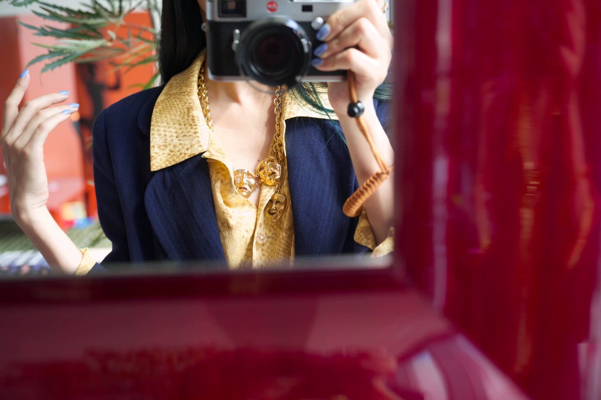Vintage Vintage Golden Python Print Shirt L Size L / US 10 / IT 46 - 7 Thumbnail