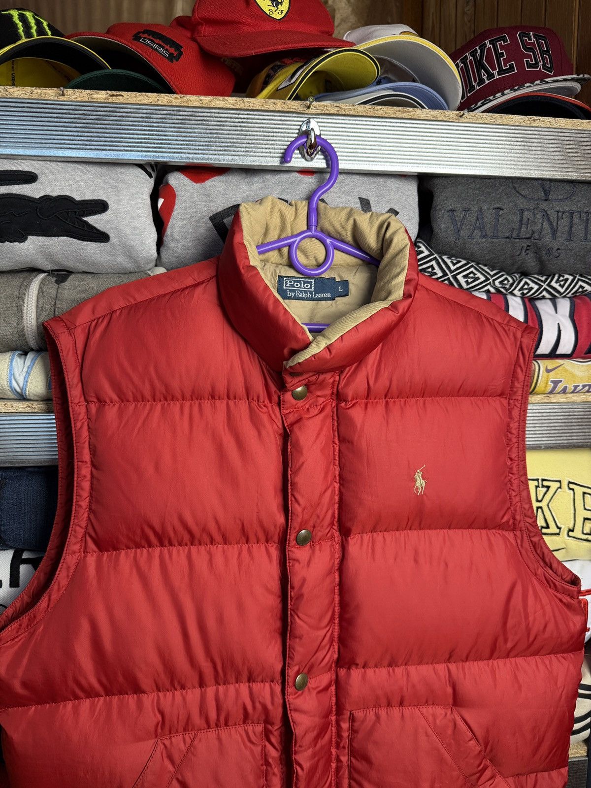 Polo Ralph Lauren Vintage polo Ralph Lauren puffer vest Size US L / EU 52-54 / 3 - 3 Thumbnail