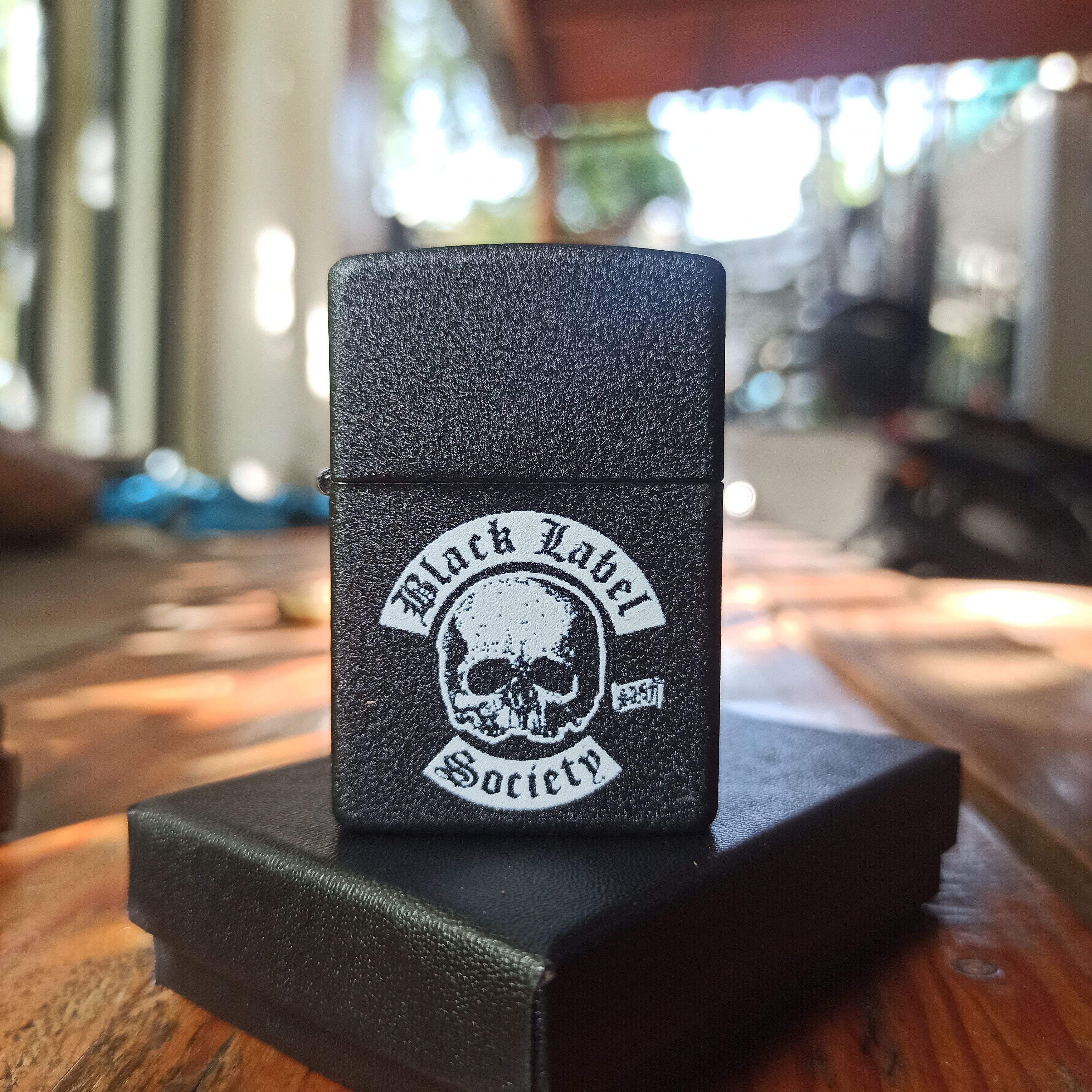 Zippo Black Label Society Zippo Lighter Size ONE SIZE - 2 Thumbnail