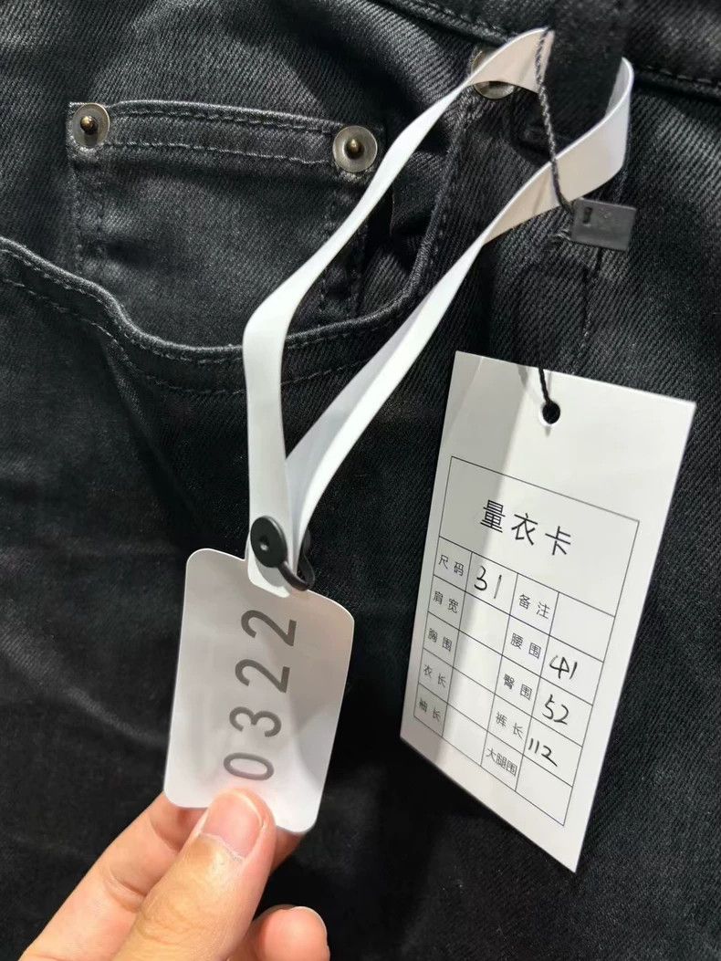 Saint Laurent Paris Saint Laurent Paris SS21 D02 pleated skinny jeans Size US 31 - 5 Thumbnail