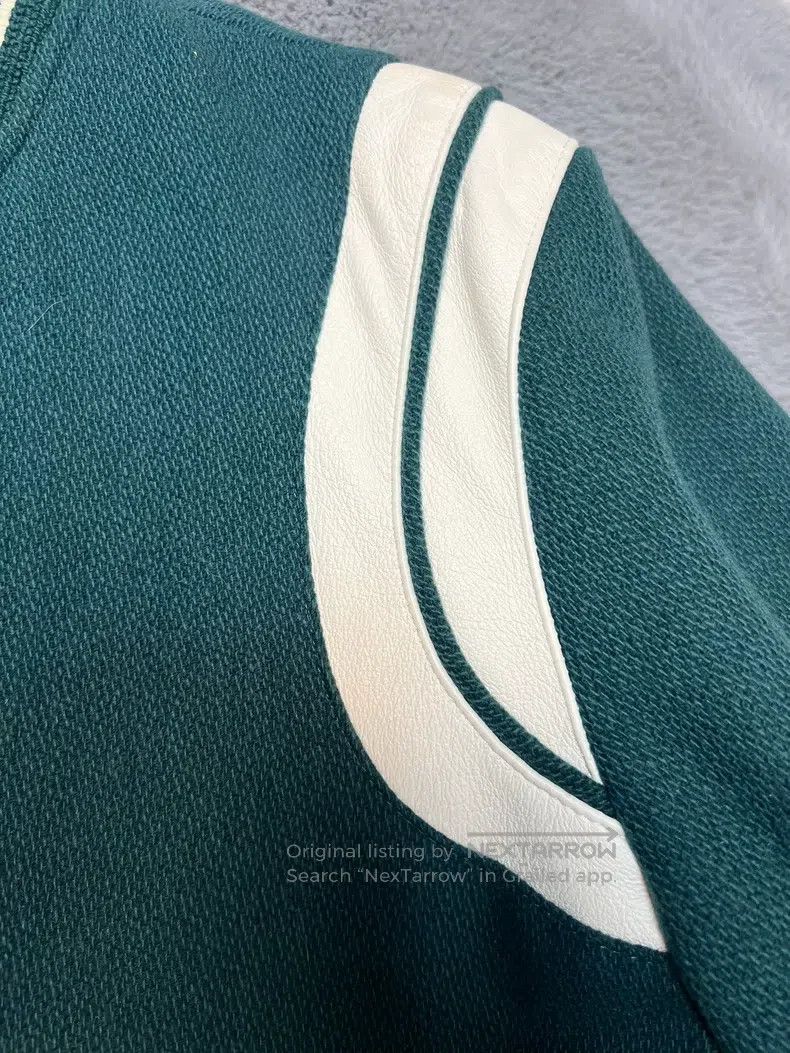 Other Saint Laurent Paris Sheepskin Patchwork Wool Baseball Jack Size US M / EU 48-50 / 2 - 5 Thumbnail