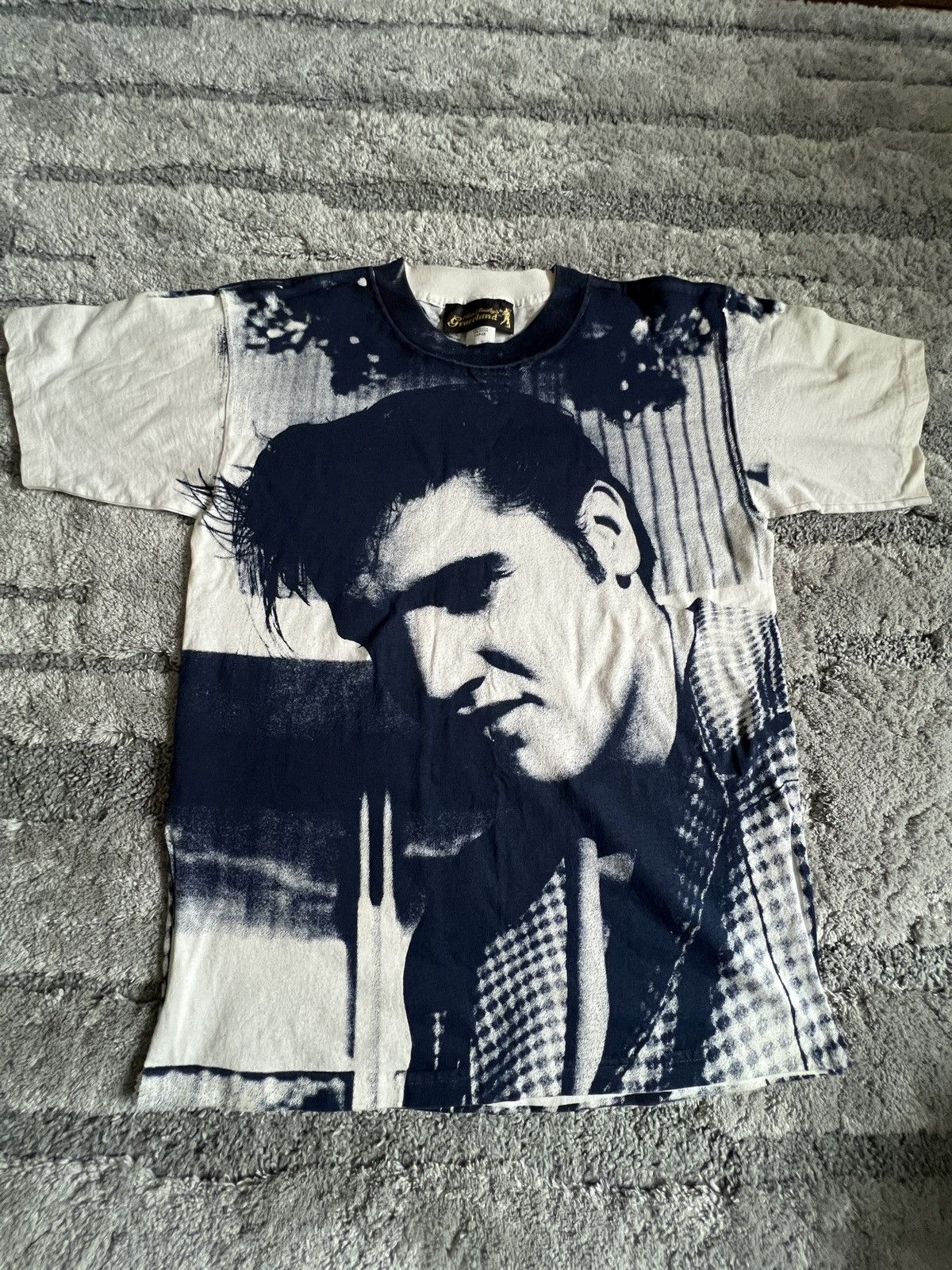 Vintage Vintage elvis Presley t shirt Size US L / EU 52-54 / 3 - 1 Thumbnail