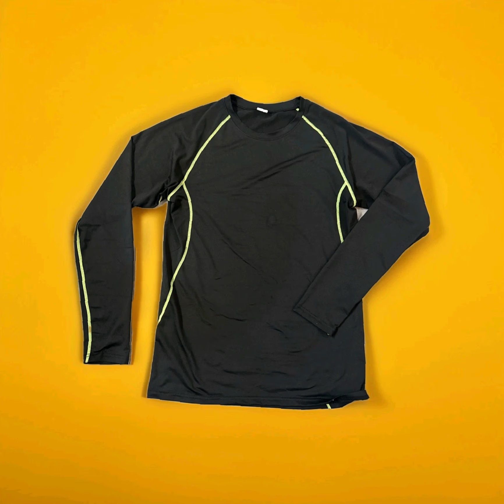 Vintage Unbranded Shirt Unisex Adults XL Black UV Quick Dry Moisture Wicking Stretch Long Sleeve Size US XL / EU 56 / 4 - 2 Thumbnail