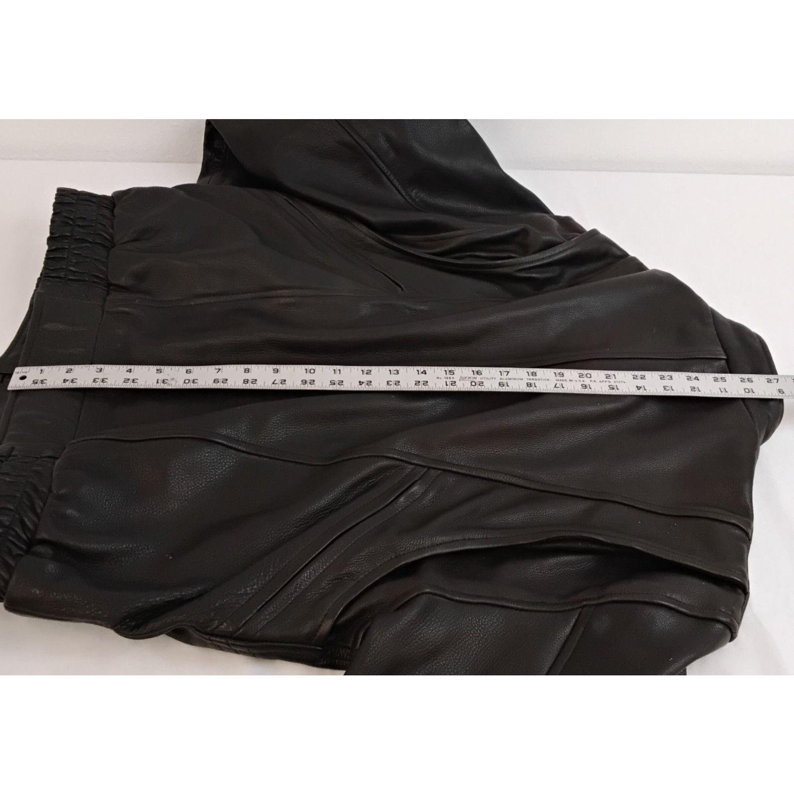 Other Mossi Leather Motto Jacket Men's 42 Black Mesh Lining Size US M / EU 48-50 / 2 - 12 Thumbnail