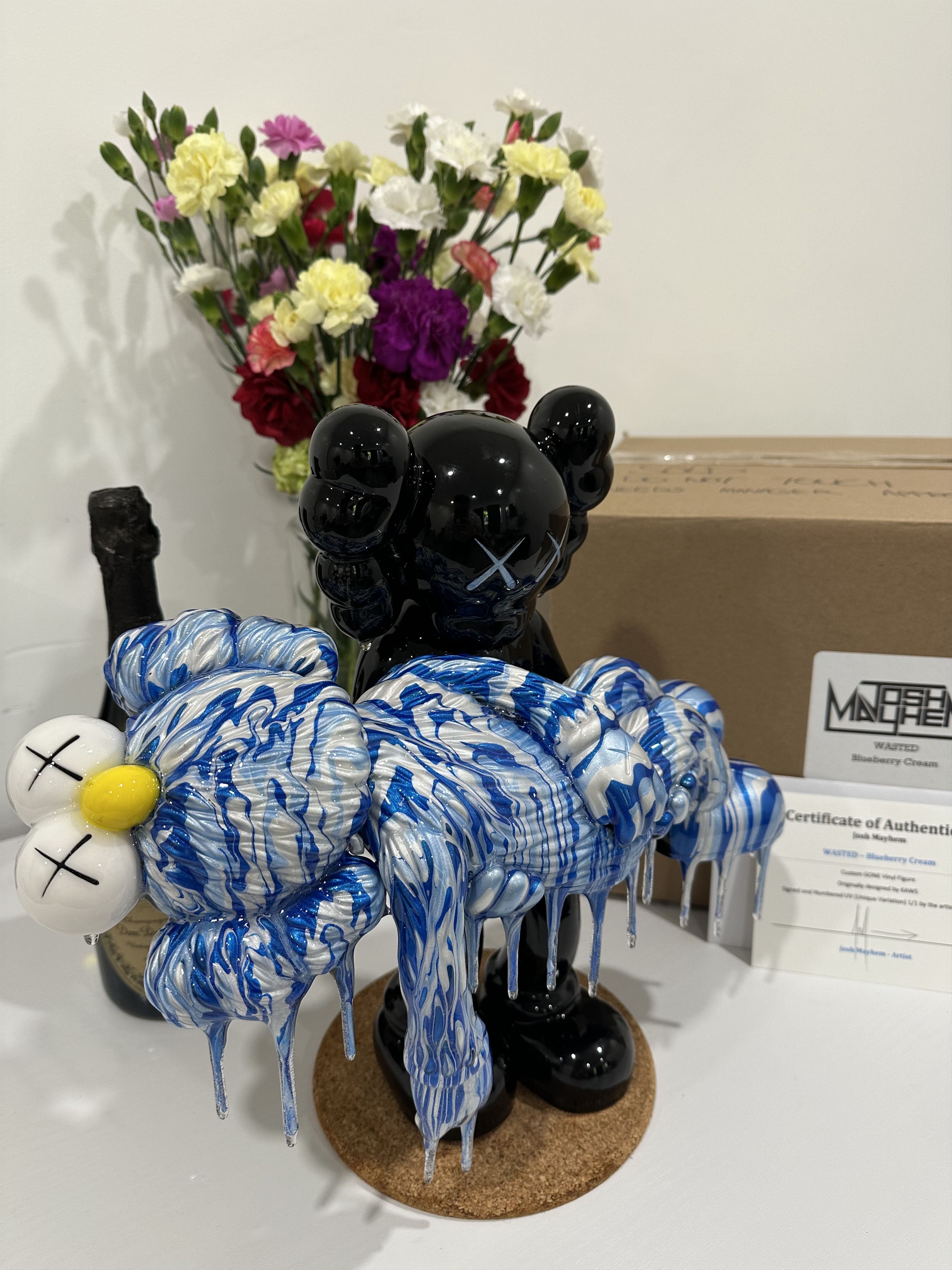 Kaws KAWS/Josh Mayhem - Wasted - Blueberry Cream - 1/1 Size ONE SIZE - 4 Thumbnail
