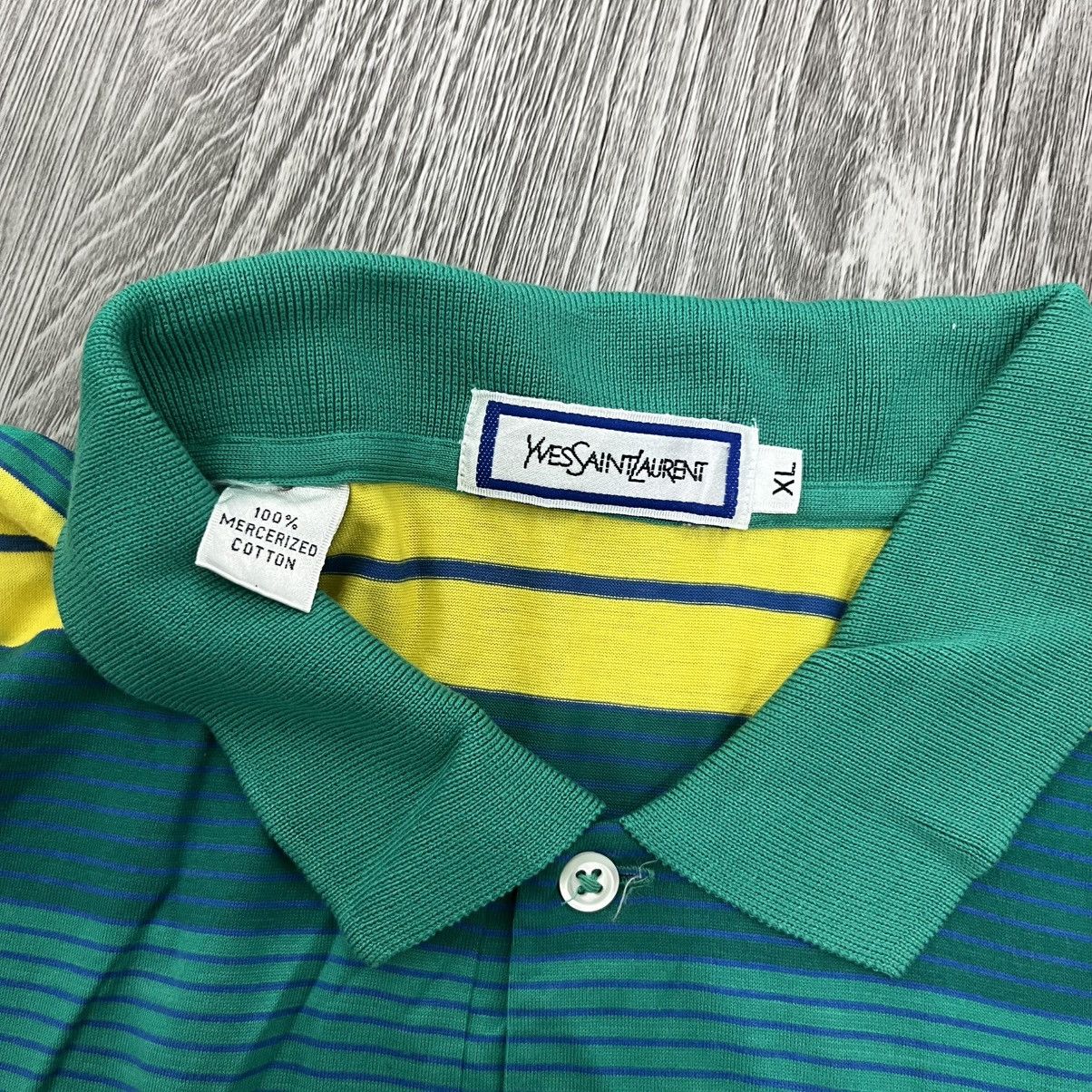 Yves Saint Laurent Vintage Yves Saint Laurent Ysl Polo Shirt Size US XL / EU 56 / 4 - 4 Thumbnail