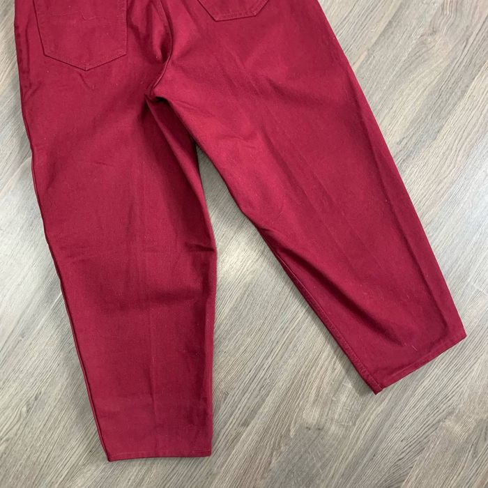 Edwin Vintage Red Edwin Baggy Wide Leg Jeans Size 32 Tagged 34 90s ...