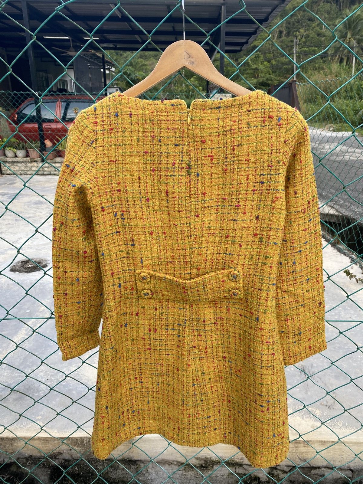 Versace Jeans Couture Versace Jeans Couture Tweed Dresses Size S / US 4 / IT 40 - 2 Thumbnail