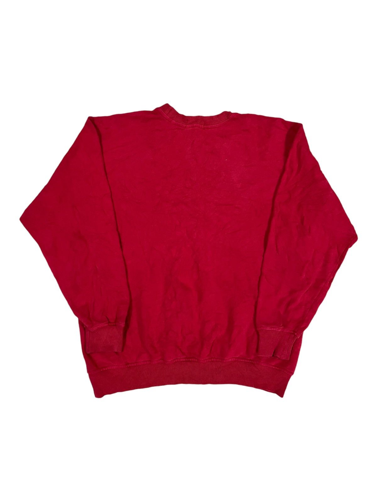 Valentino 1990s Valentino Garavani Spellout Logo Crewneck Sweatshirt Size US L / EU 52-54 / 3 - 4 Thumbnail